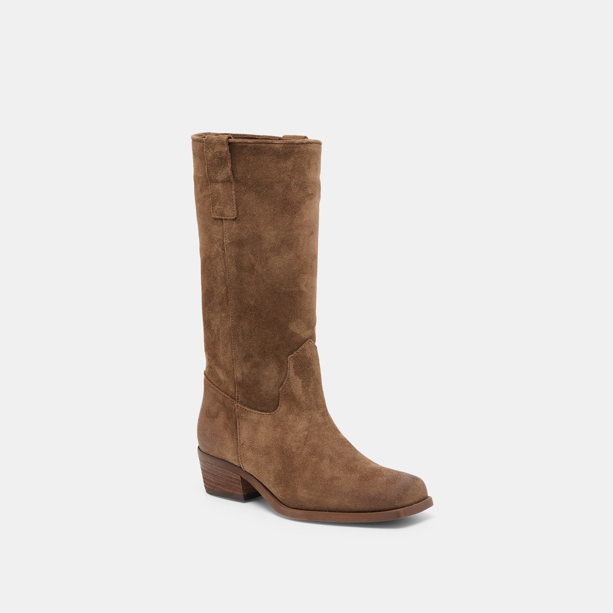 ROMIE BOOTS CHOCOLATE SUEDE - Image 4