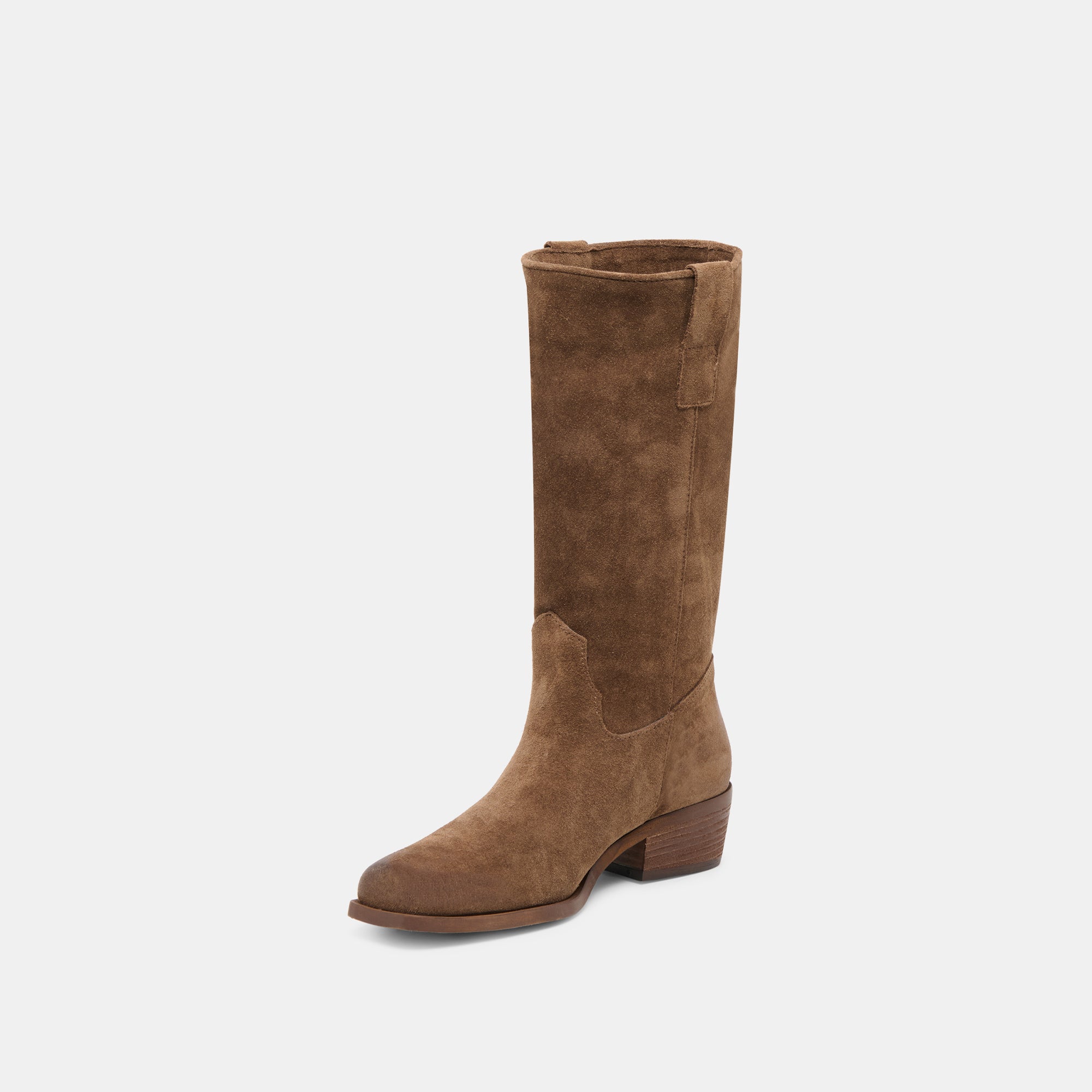 ROMIE BOOTS CHOCOLATE SUEDE - Image 8