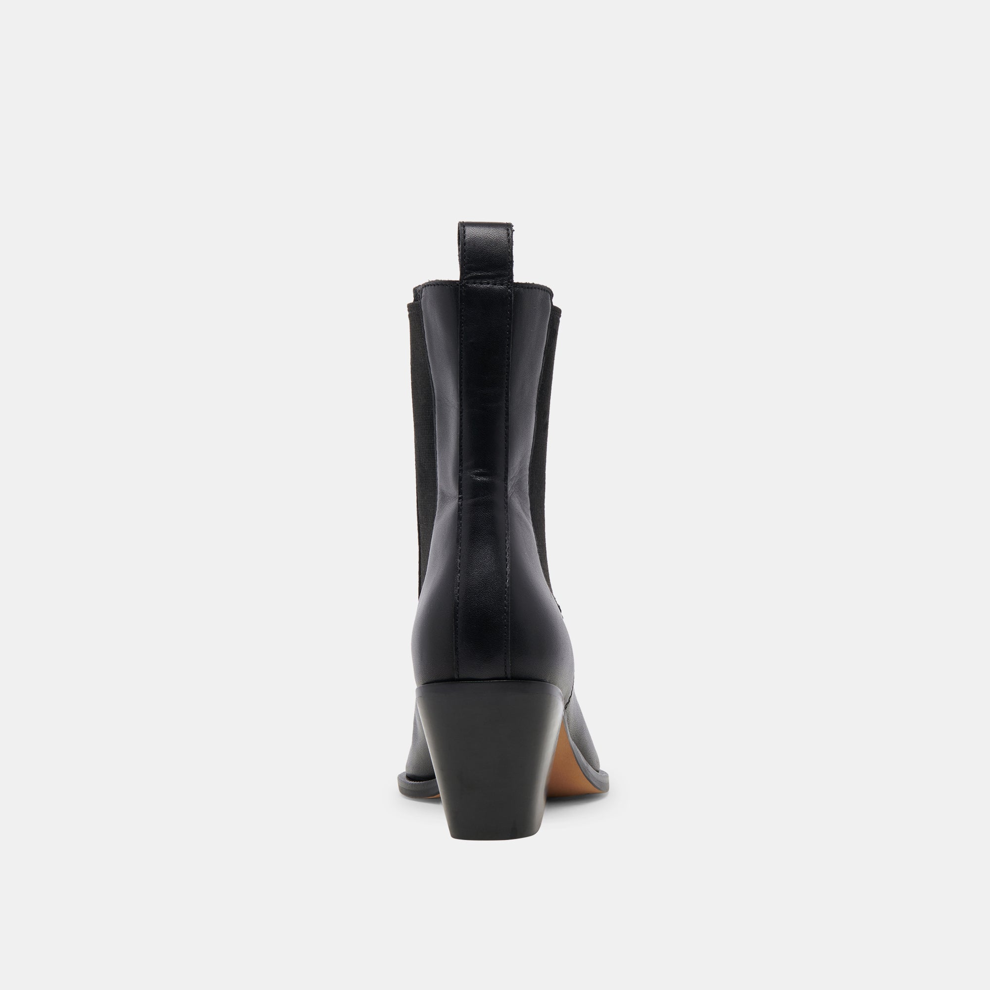 SHADIE H2O WIDE BOOTIES BLACK LEATHER - Image 10