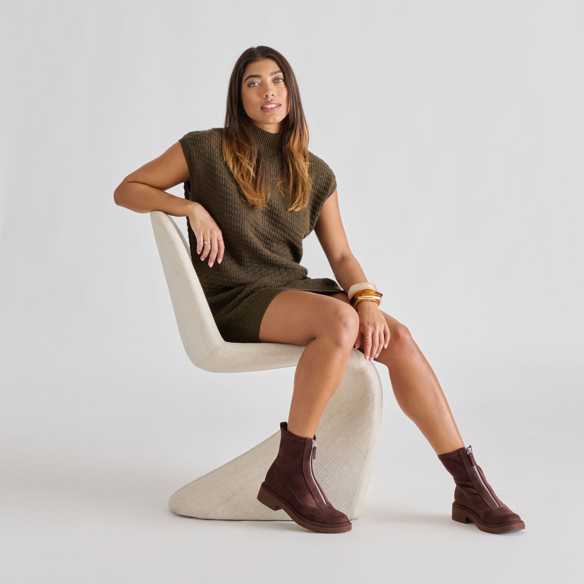SHANTE BOOTS MAHOGANY STELLA SUEDE - Image 2