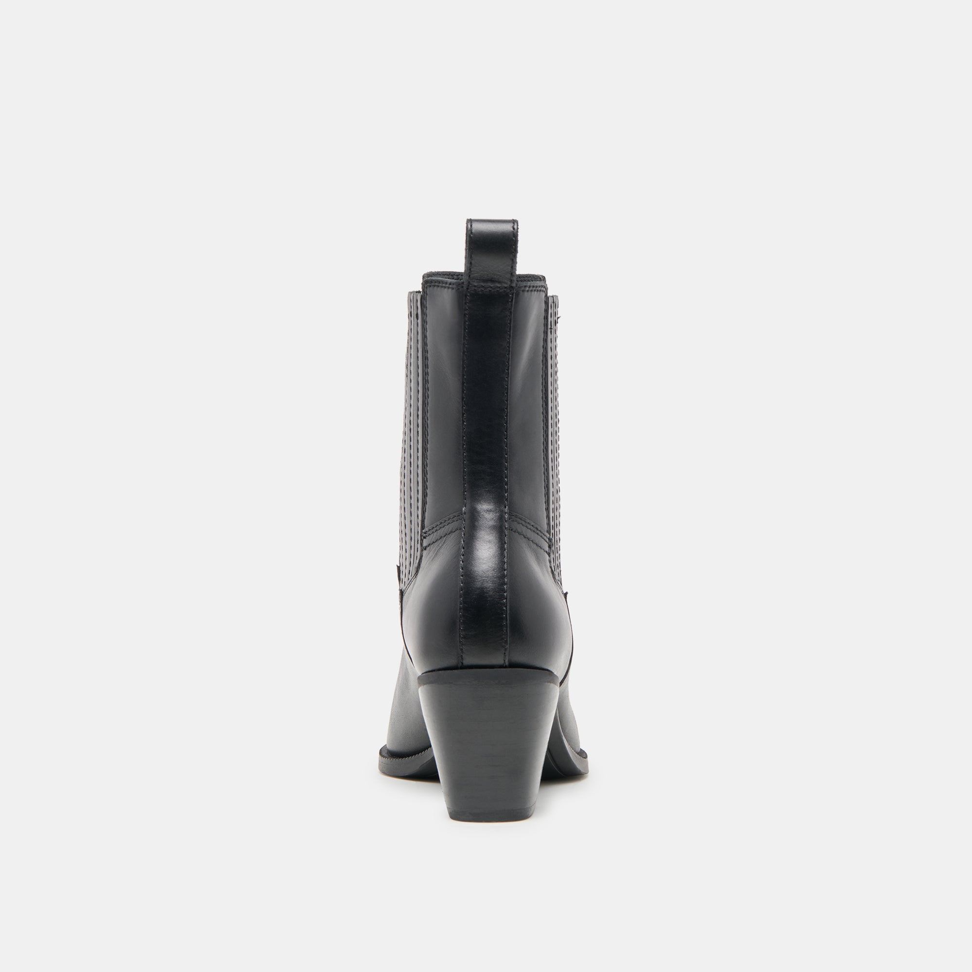 SLIM BOOTIES BLACK LEATHER - Image 12