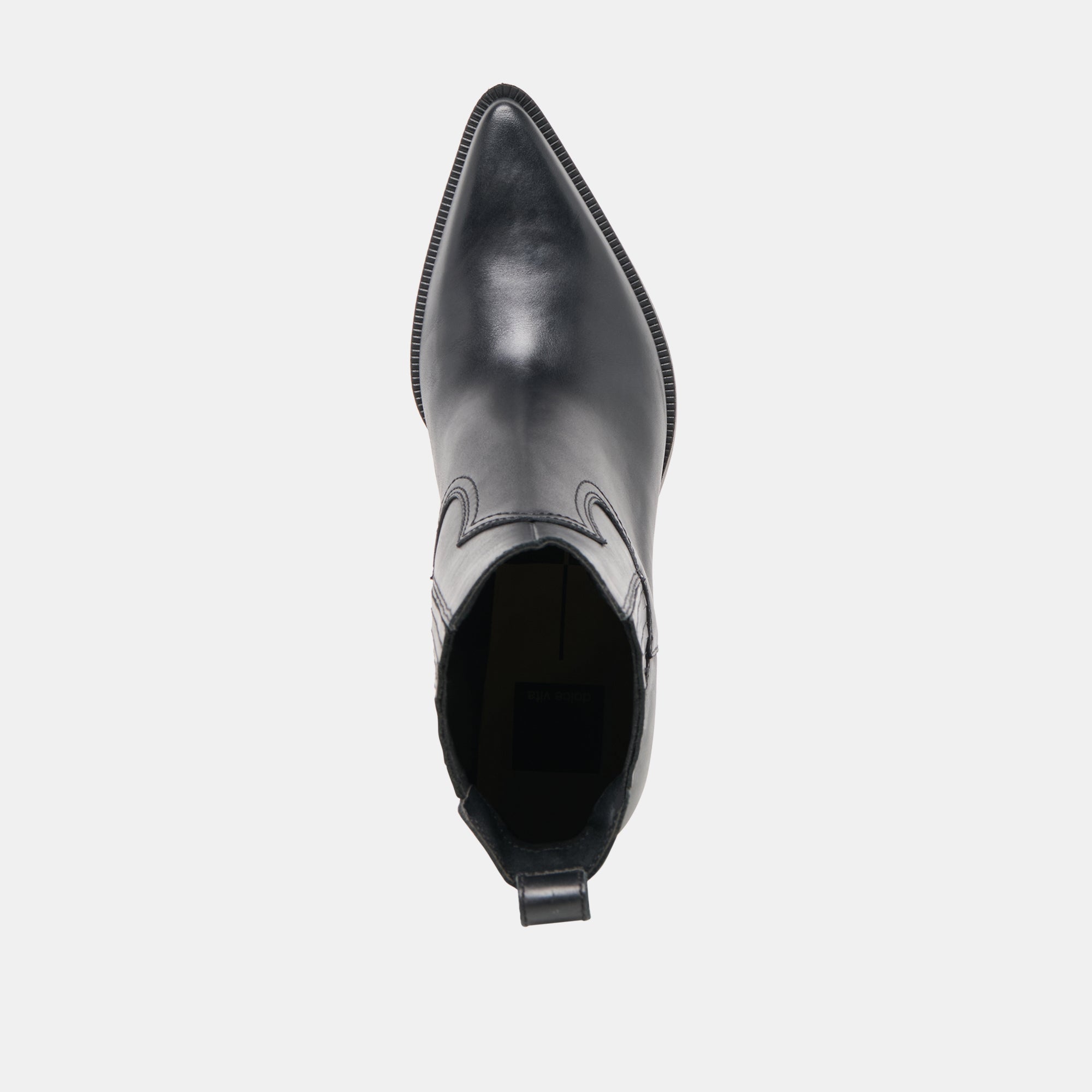SLIM BOOTIES BLACK LEATHER - Image 13