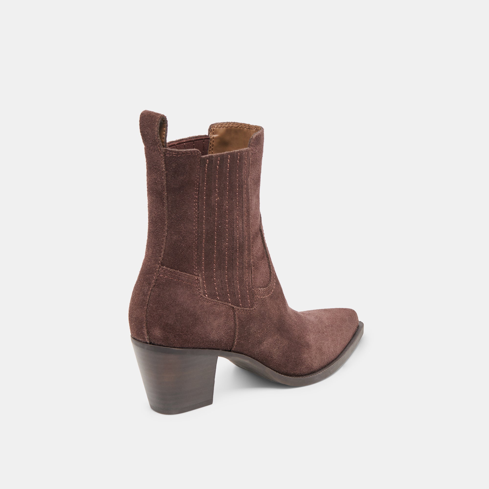 SLIM BOOTIES MAHOGANY SUEDE - Image 3