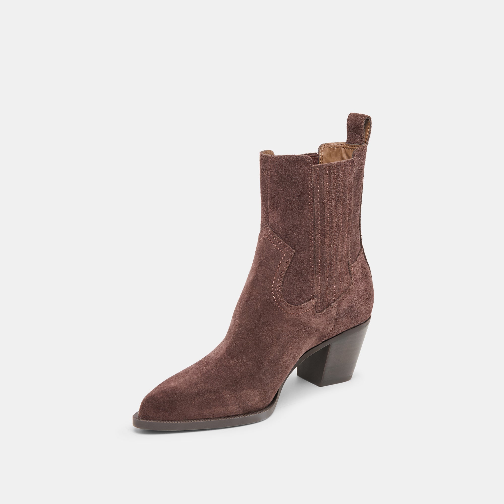 SLIM BOOTIES MAHOGANY SUEDE - Image 4