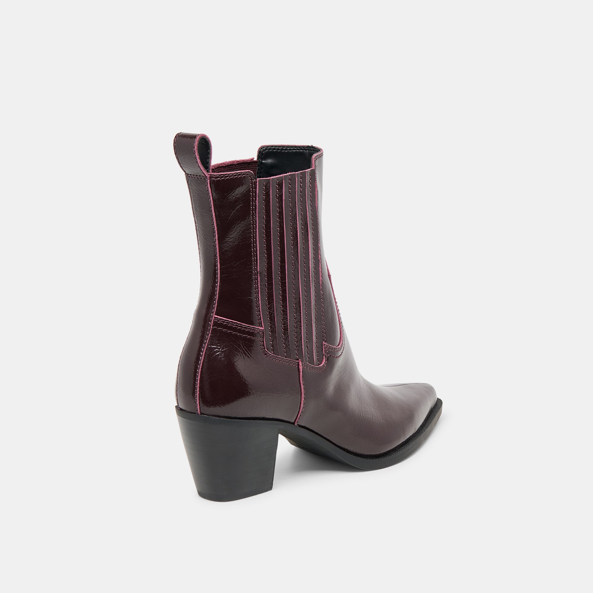 SLIM BOOTIES MULBERRY CRINKLE PATENT - Image 5