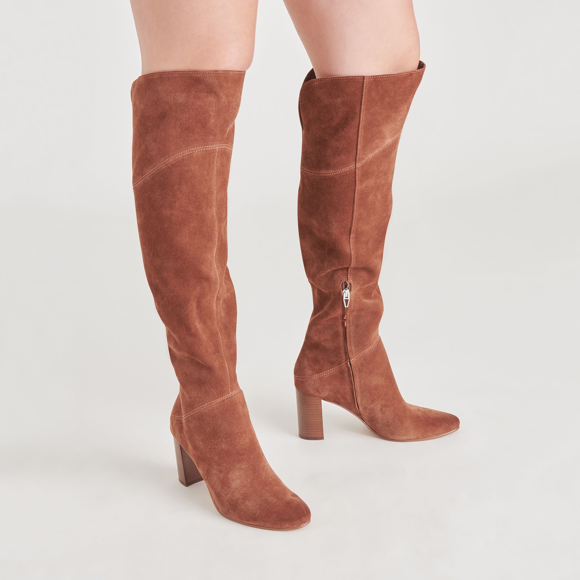 SURY BOOTS DARK SADDLE SUEDE - Image 2