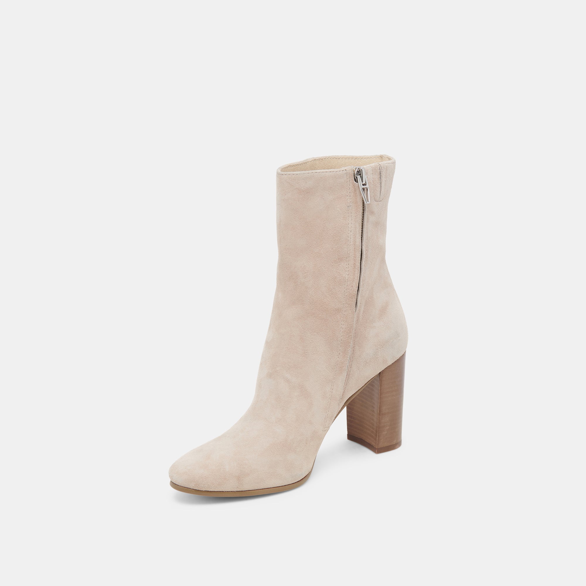 SUZY WIDE BOOTIES TAUPE SUEDE - Image 4