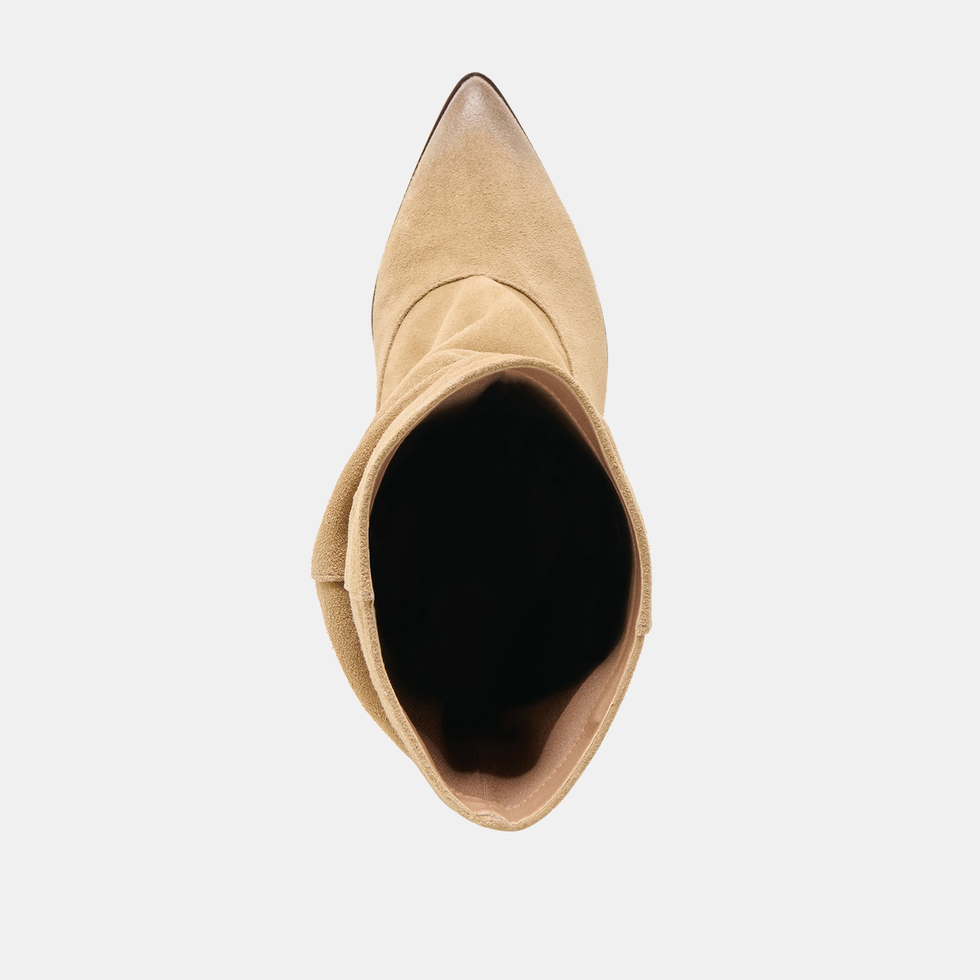 TALINA WIDE CALF BOOTS DK TAUPE SUEDE - Image 10