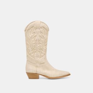 TANNER BOOTS BONE FABRIC