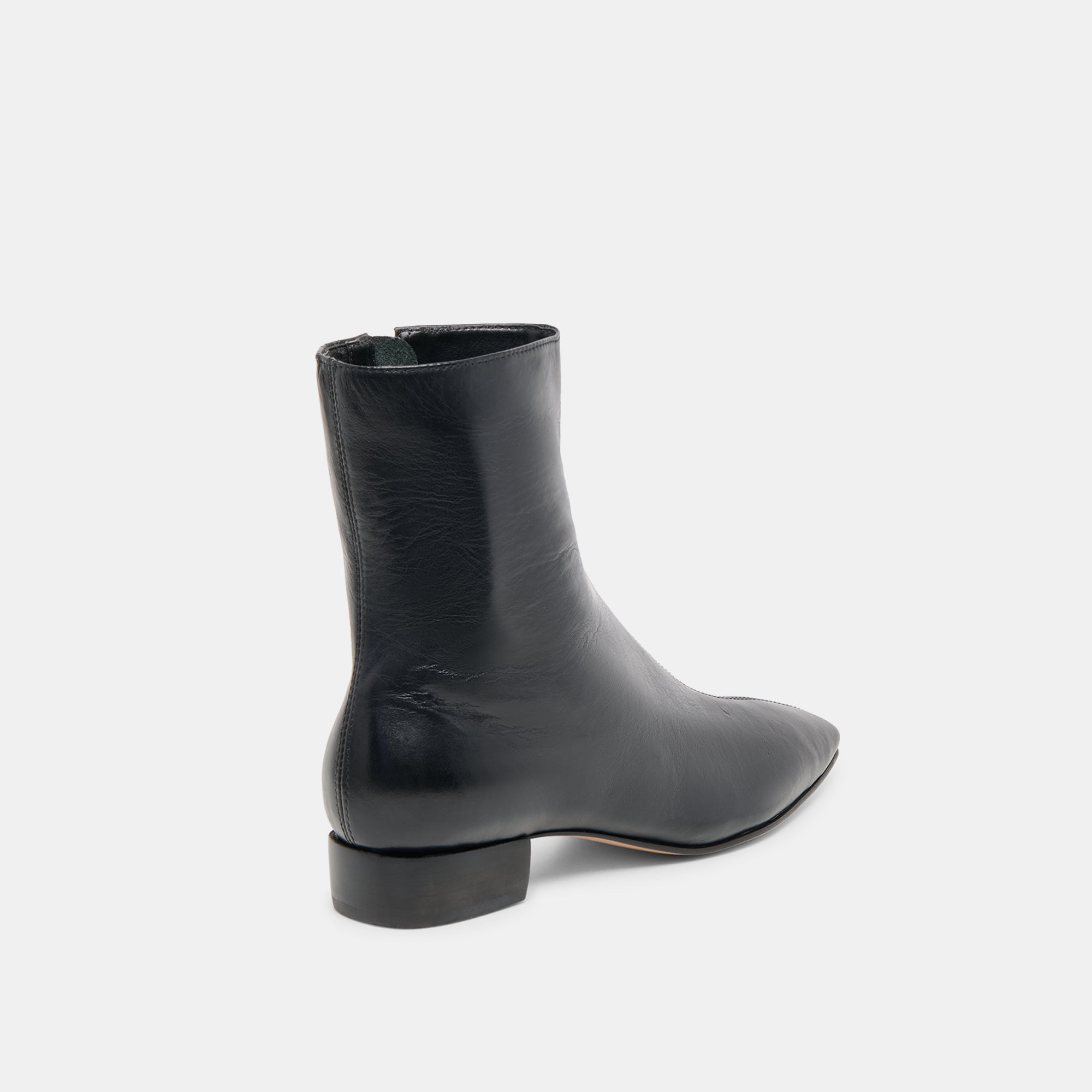 TARINE BOOTIES BLACK LEATHER - Image 5