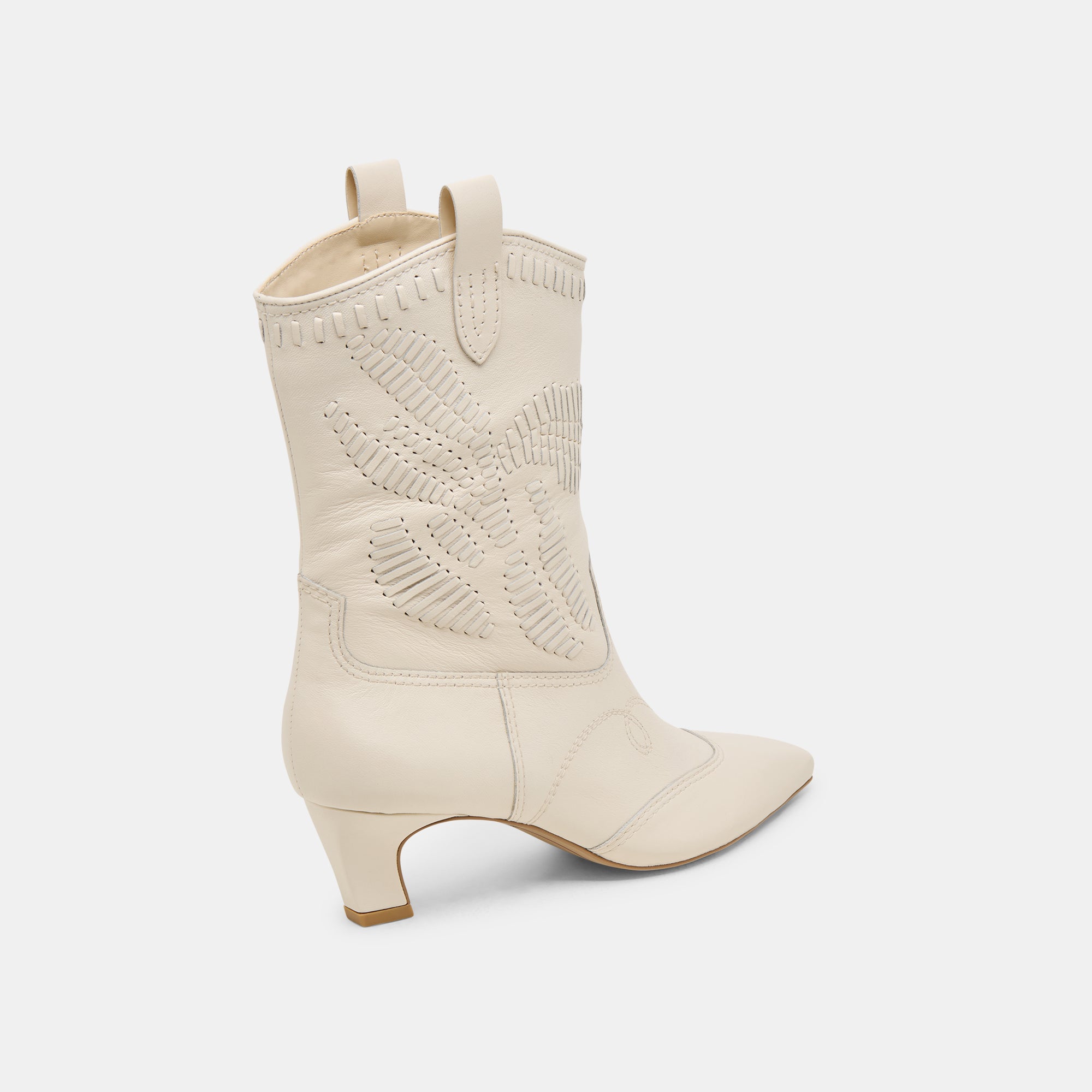 TAVLA BOOTS OFF WHITE LEATHER - Image 5