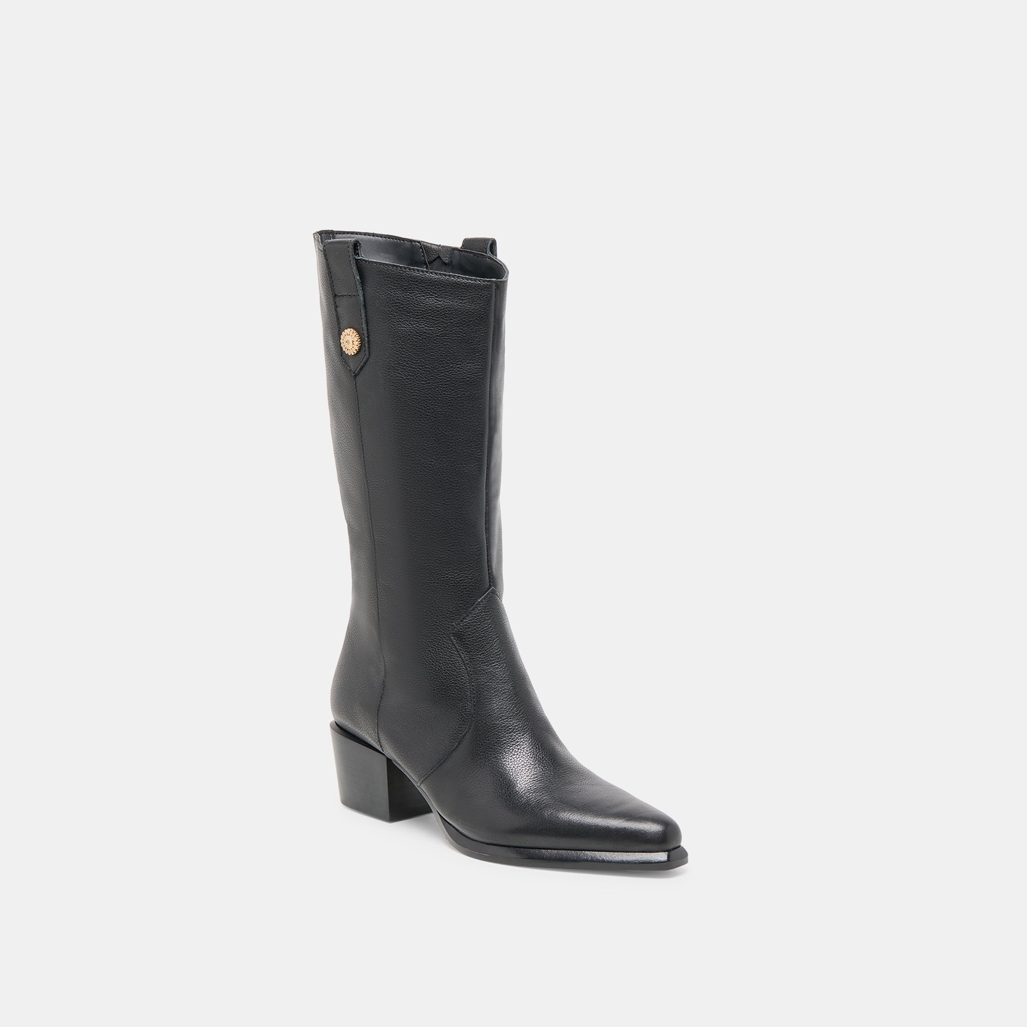 VERN BOOTS BLACK LEATHER - Image 3
