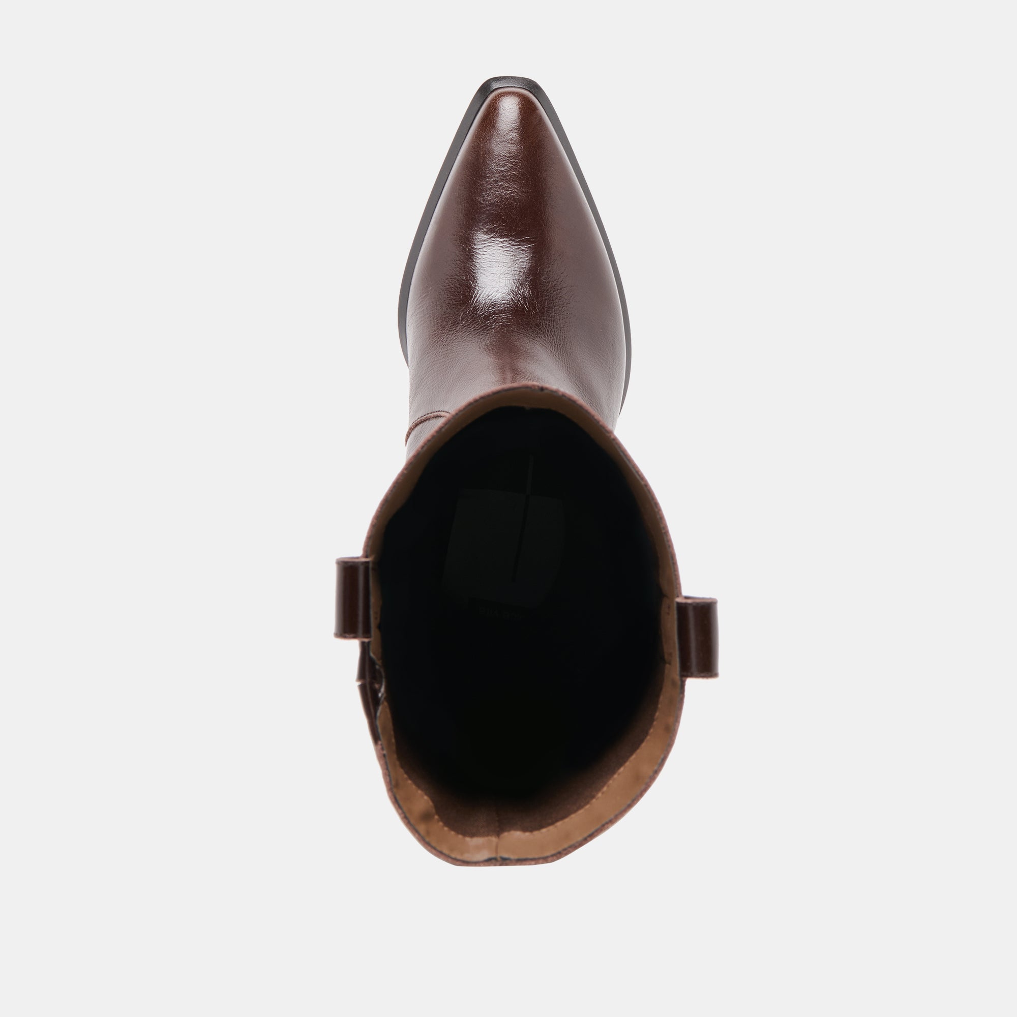 VERN WIDE CALF BOOTS CHOCOLATE LEATHER - Image 10