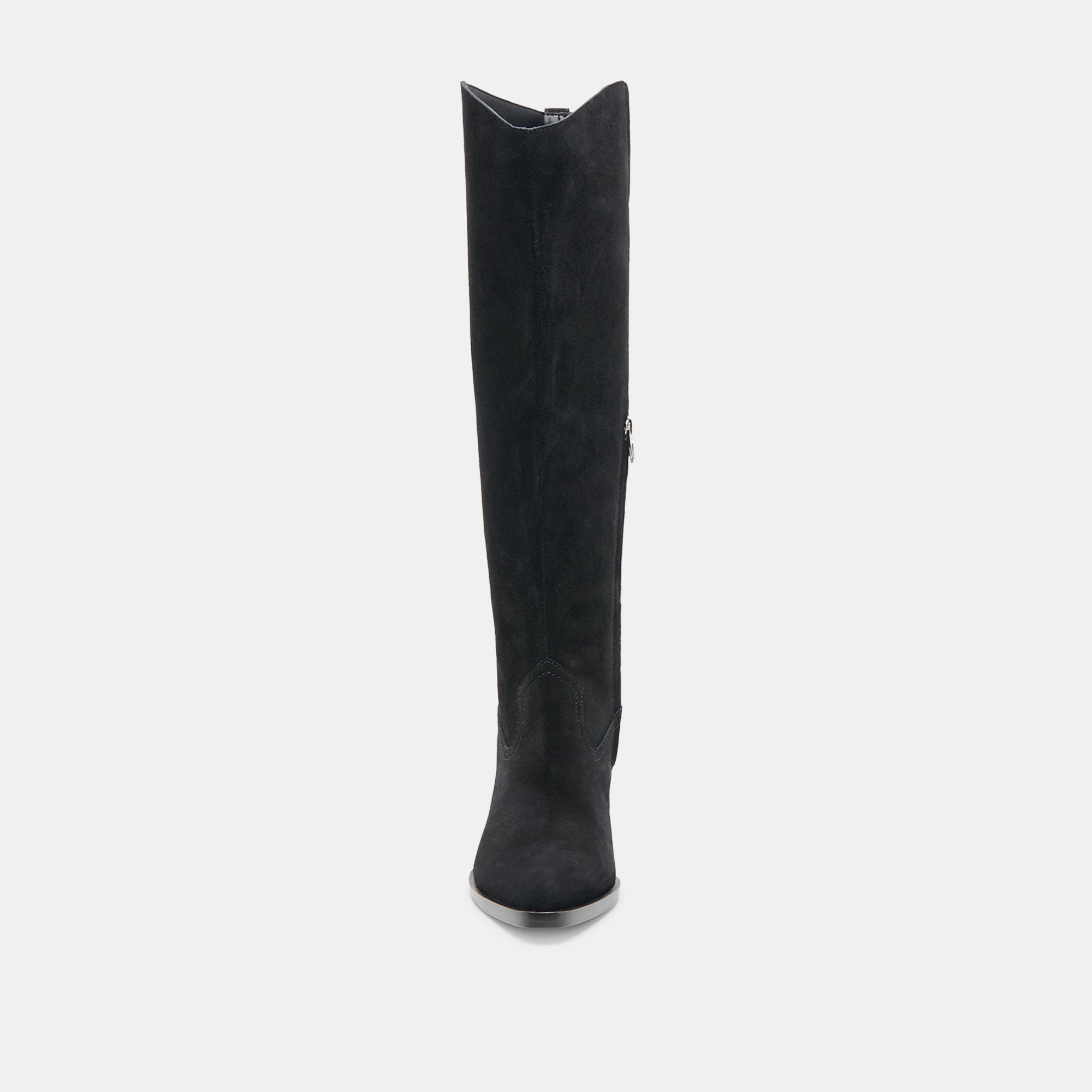 VIRONA H2O WIDE CALF BOOTS ONYX SUEDE - Image 6