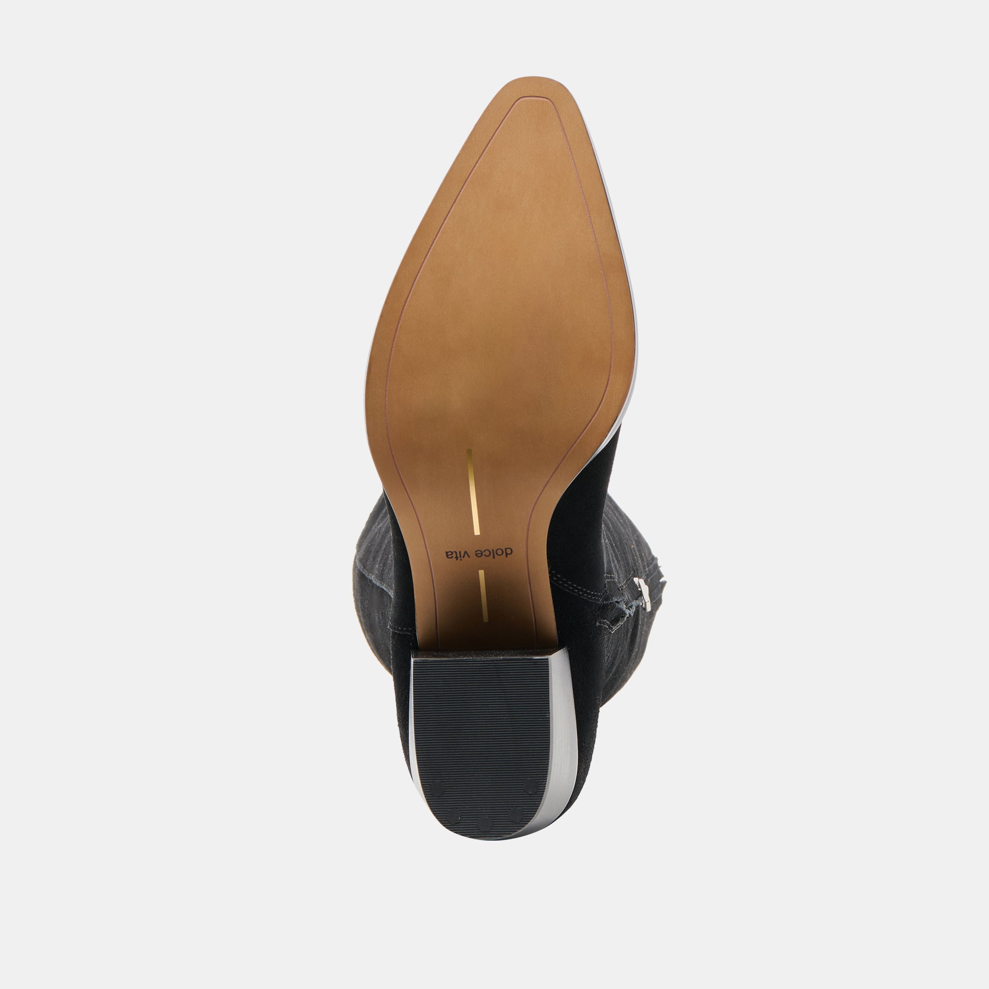VIRONA H2O WIDE CALF BOOTS ONYX SUEDE - Image 9