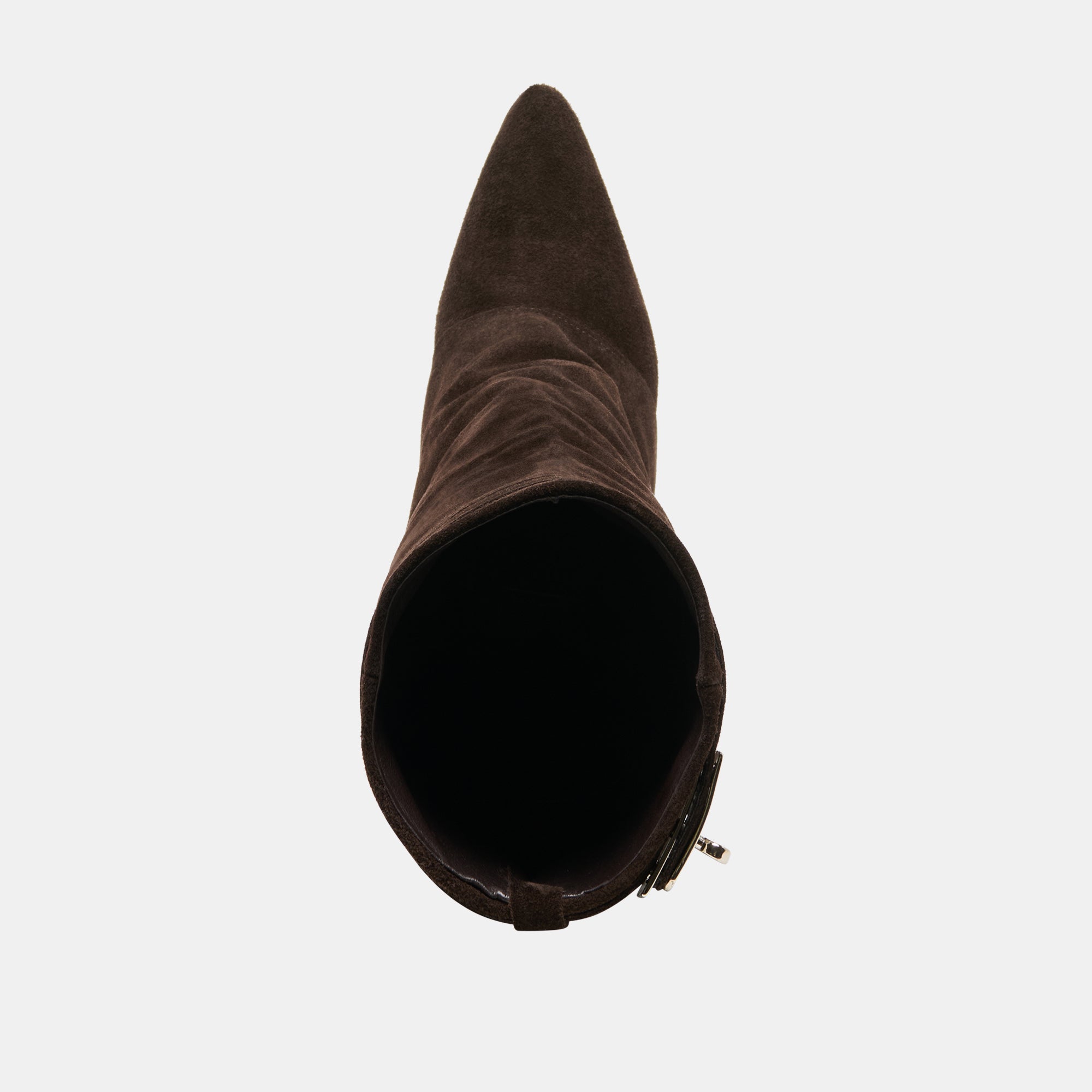 AGGY BOOTS DK BROWN SUEDE - Image 8