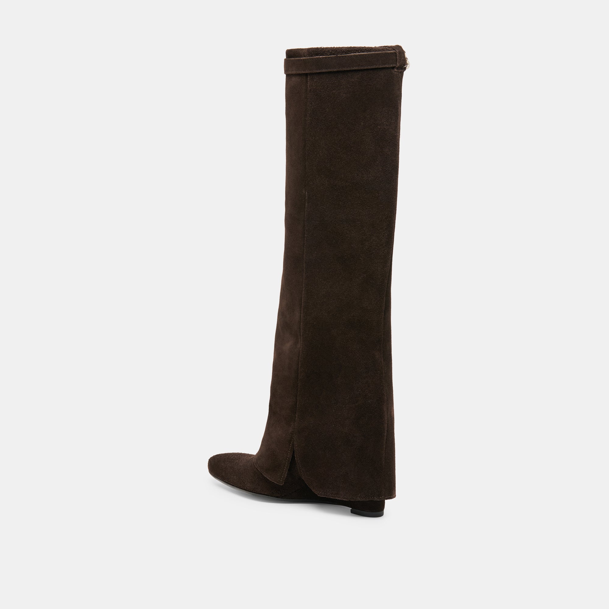 AGGY BOOTS DK BROWN SUEDE - Image 5