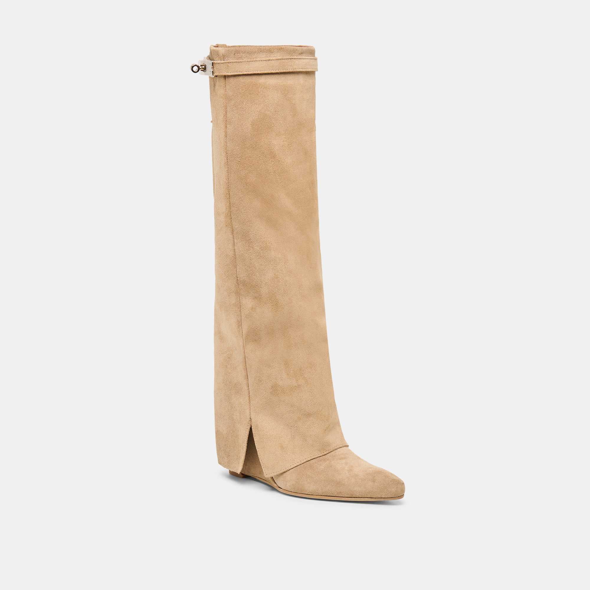 AGGY BOOTS SAND SUEDE - Image 2