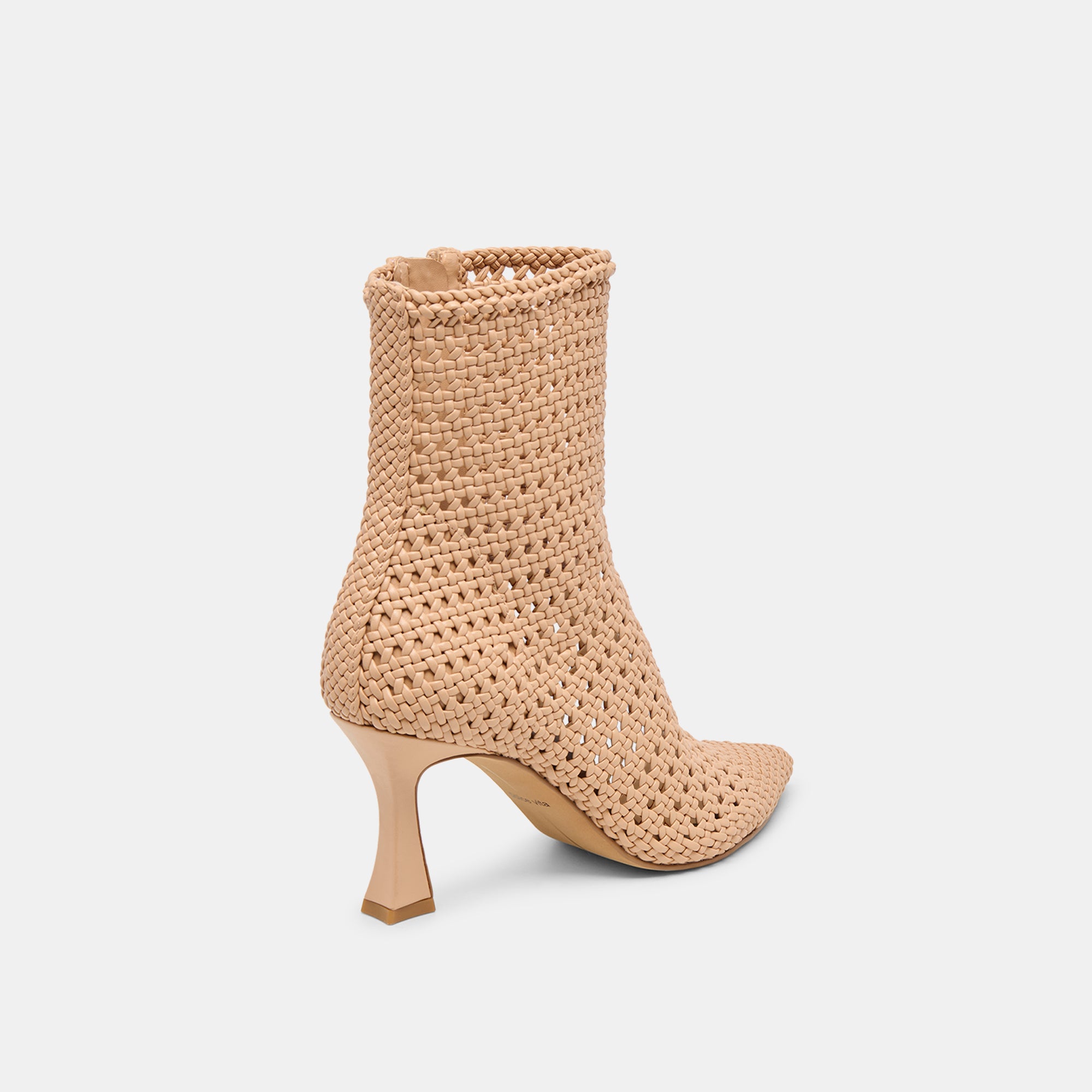 EMBRY BOOTIES LT TAN WOVEN STELLA - Image 3