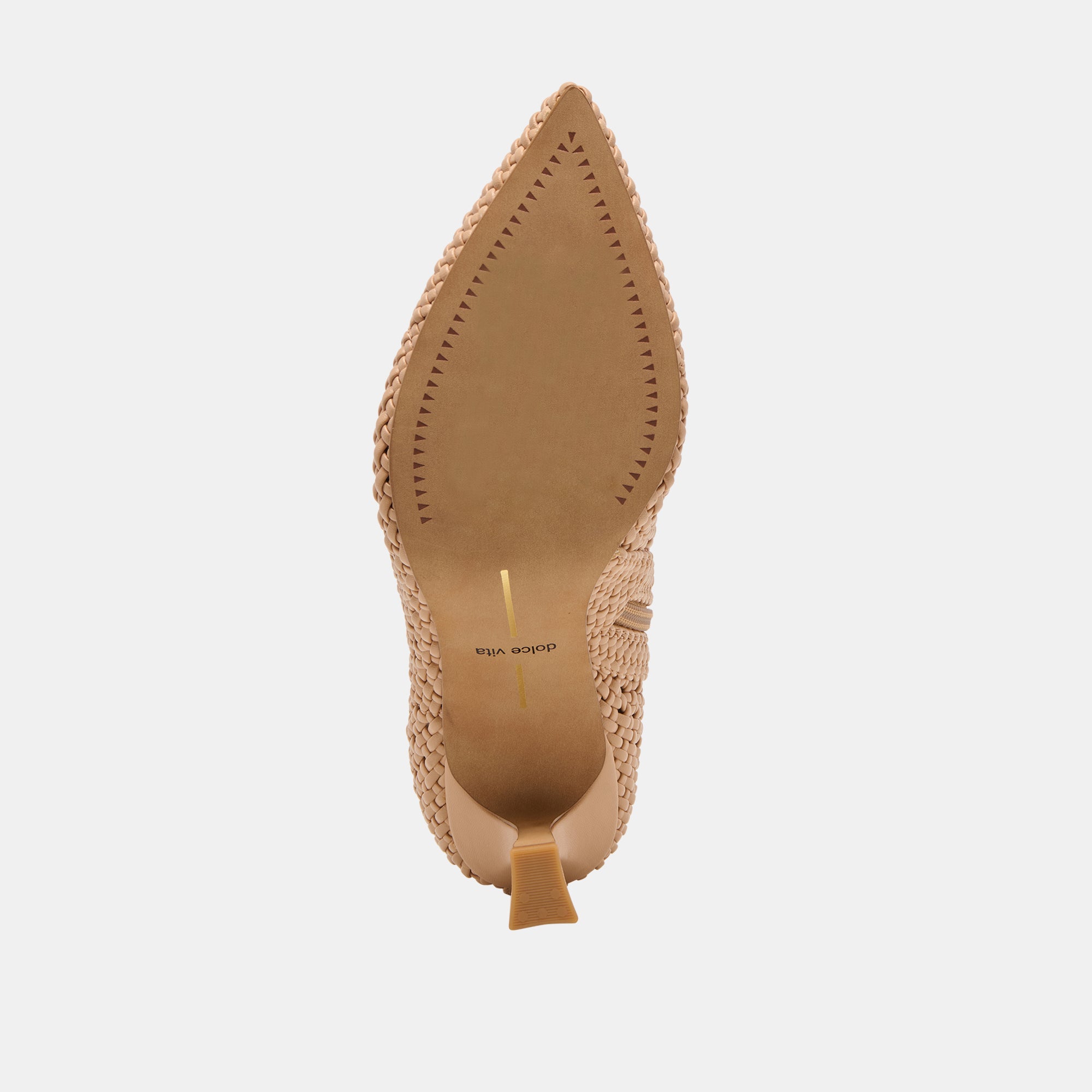 EMBRY BOOTIES LT TAN WOVEN STELLA - Image 9