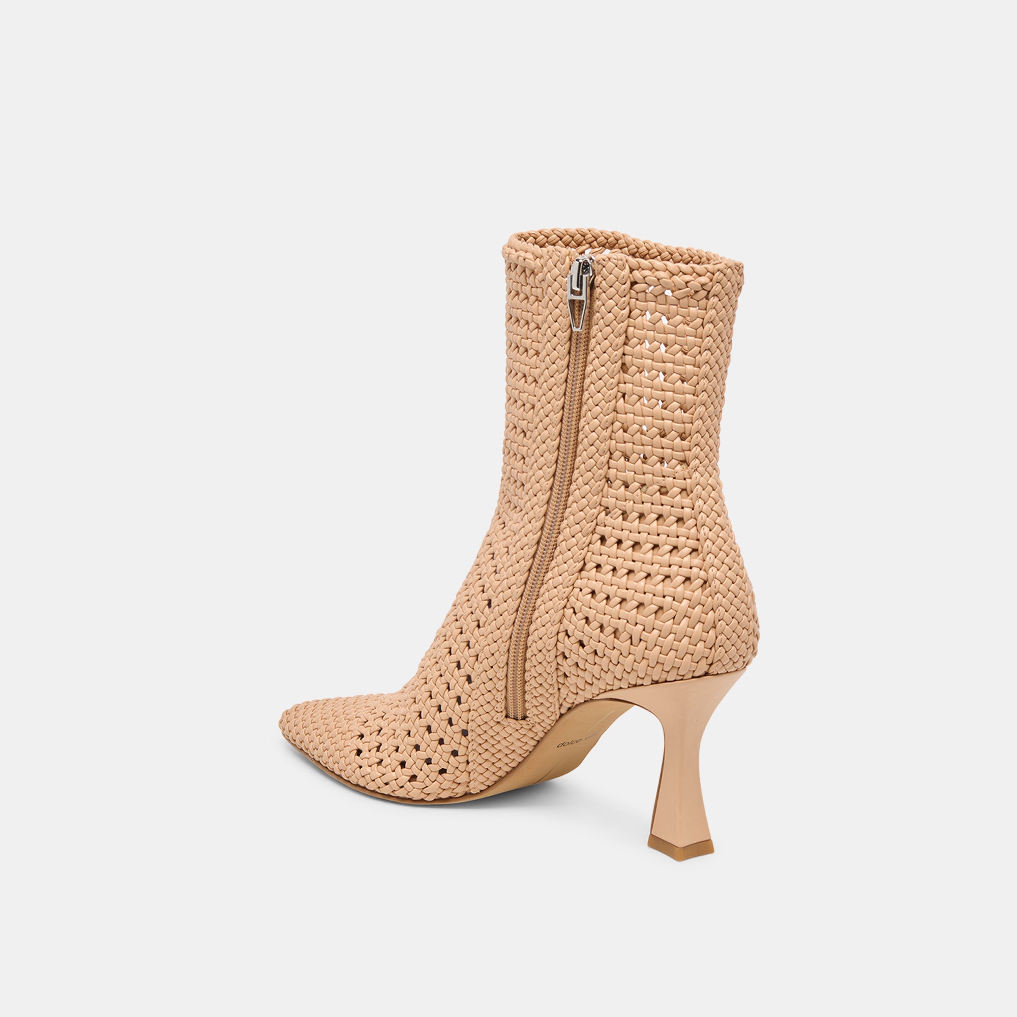 EMBRY BOOTIES LT TAN WOVEN STELLA - Image 5