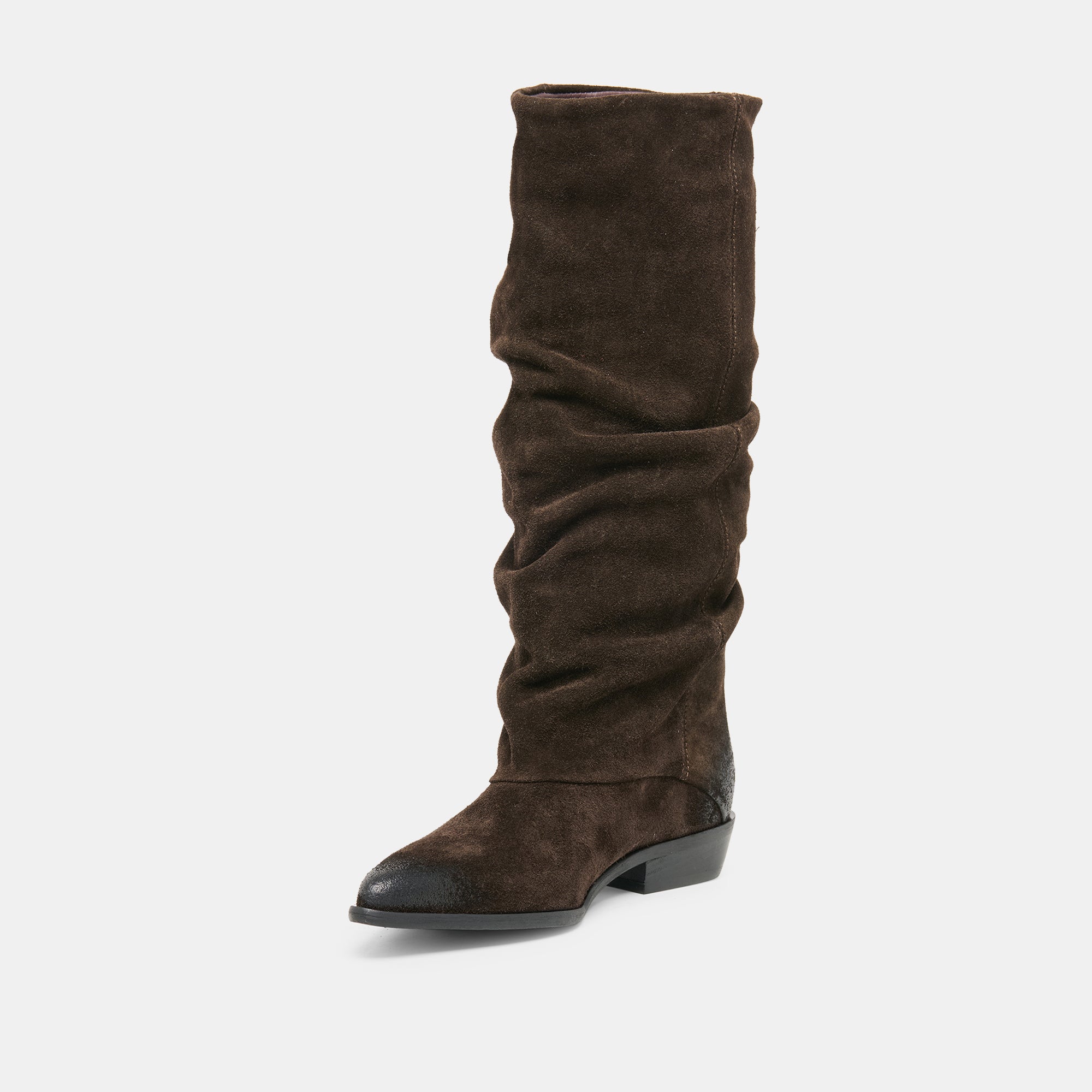 MARLA BOOTS DK BROWN SUEDE - Image 4