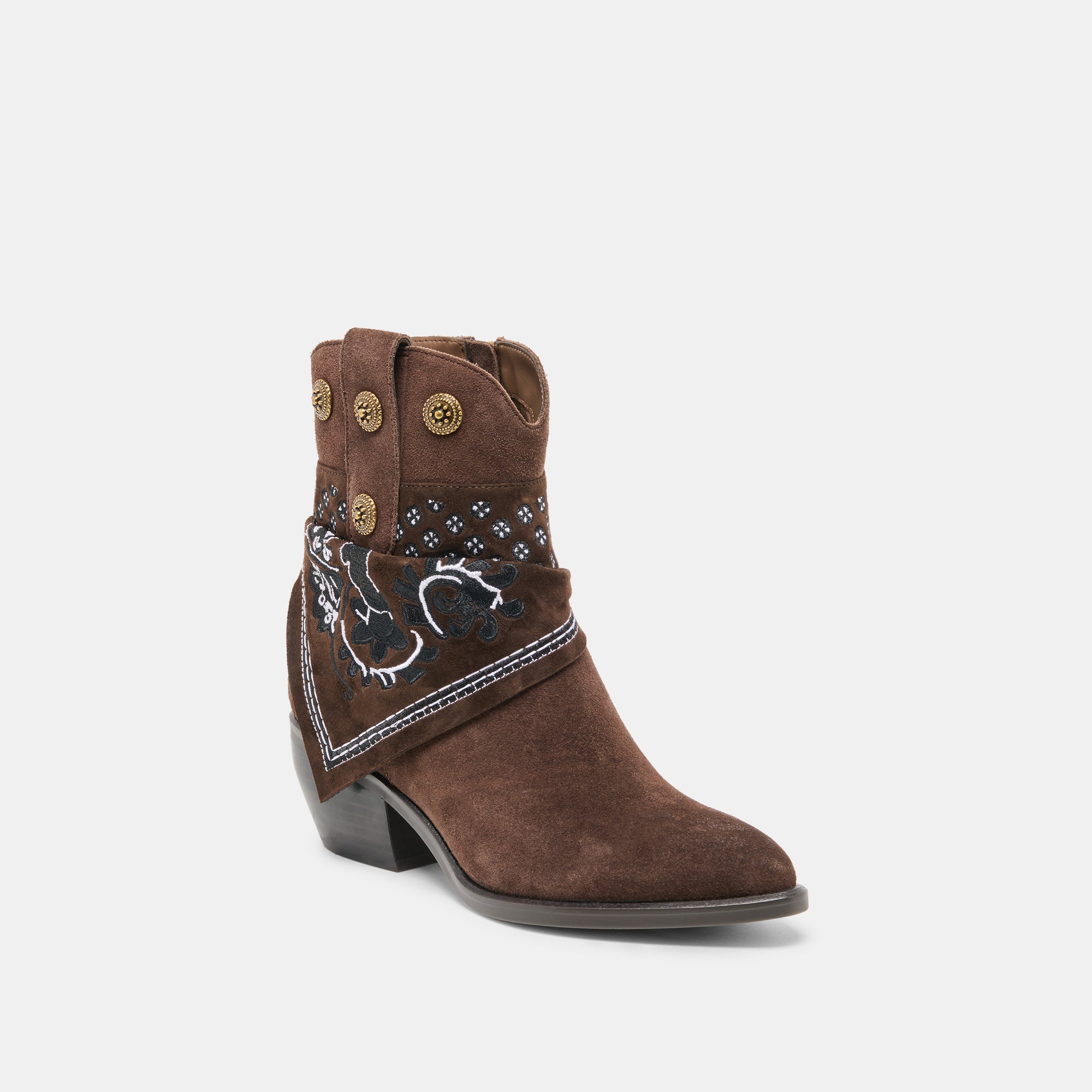 MEKALA BOOTS DK BROWN SUEDE - Image 2
