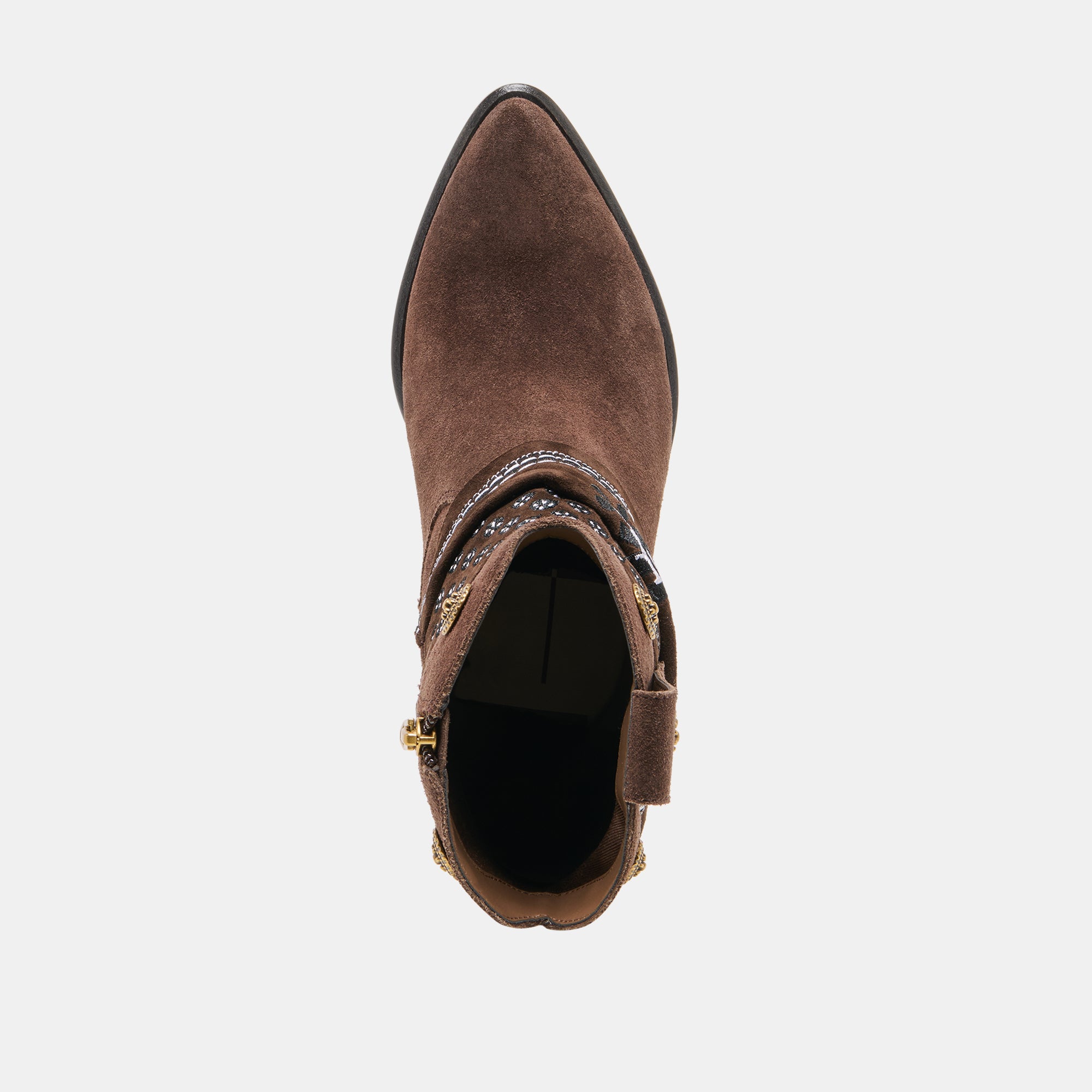 MEKALA BOOTS DK BROWN SUEDE - Image 8