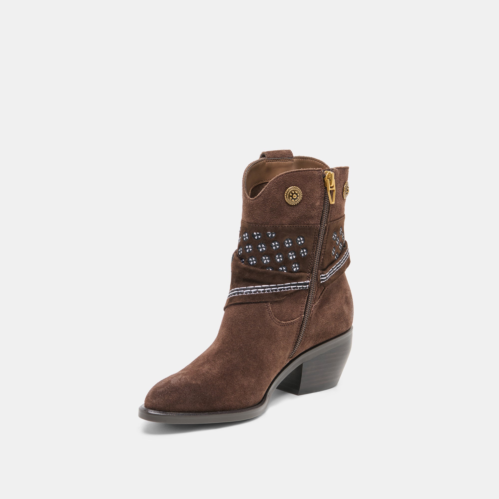 MEKALA BOOTS DK BROWN SUEDE - Image 4