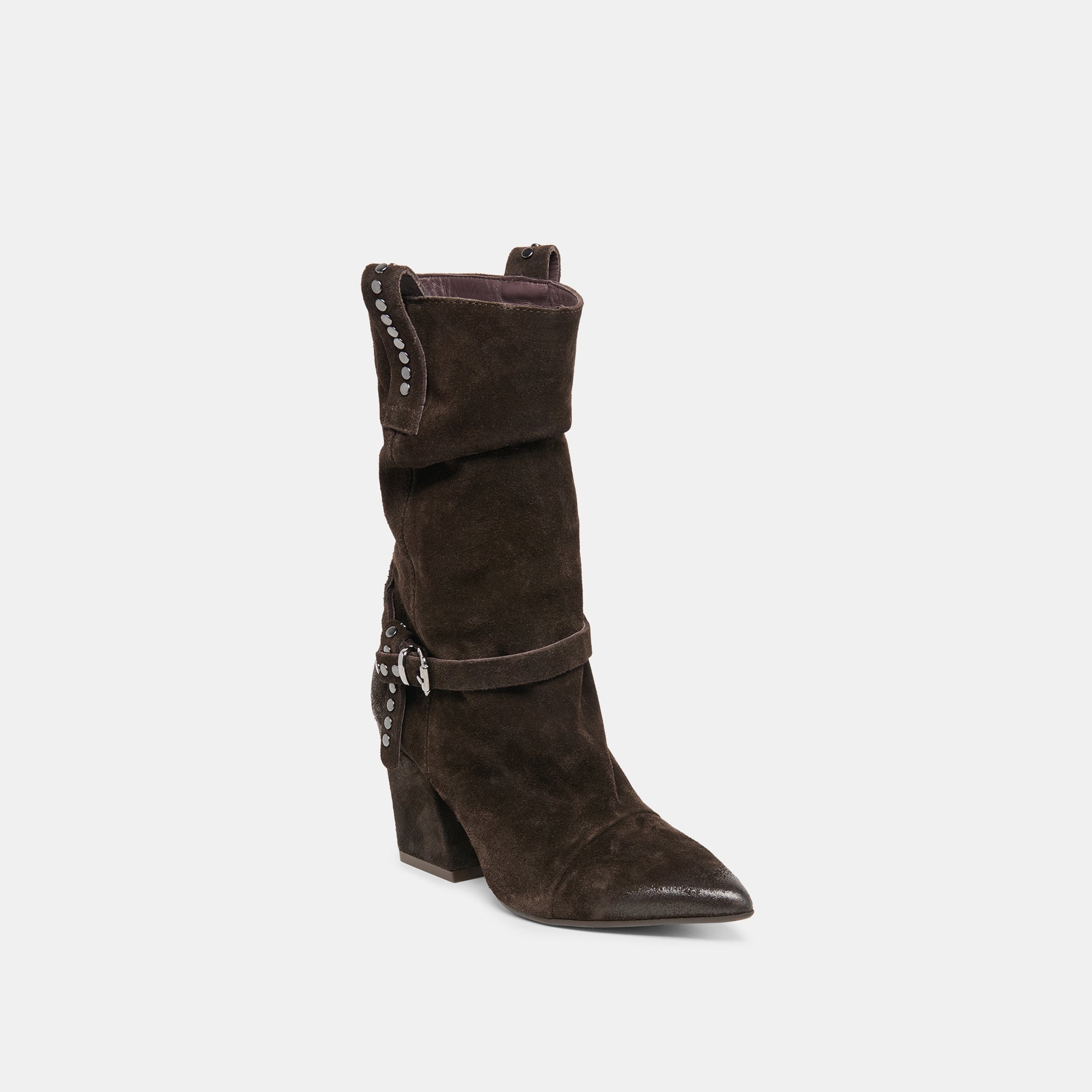 MORLA BOOTS DK BROWN SUEDE - Image 2