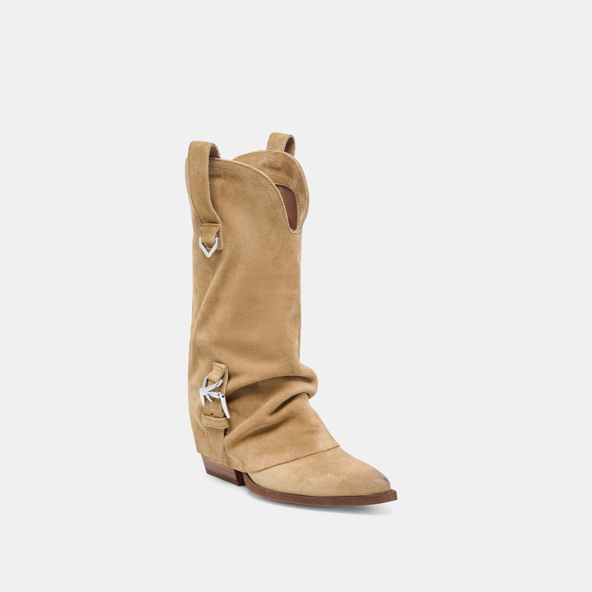 ROGUE BOOTS CAMEL SUEDE - Image 2