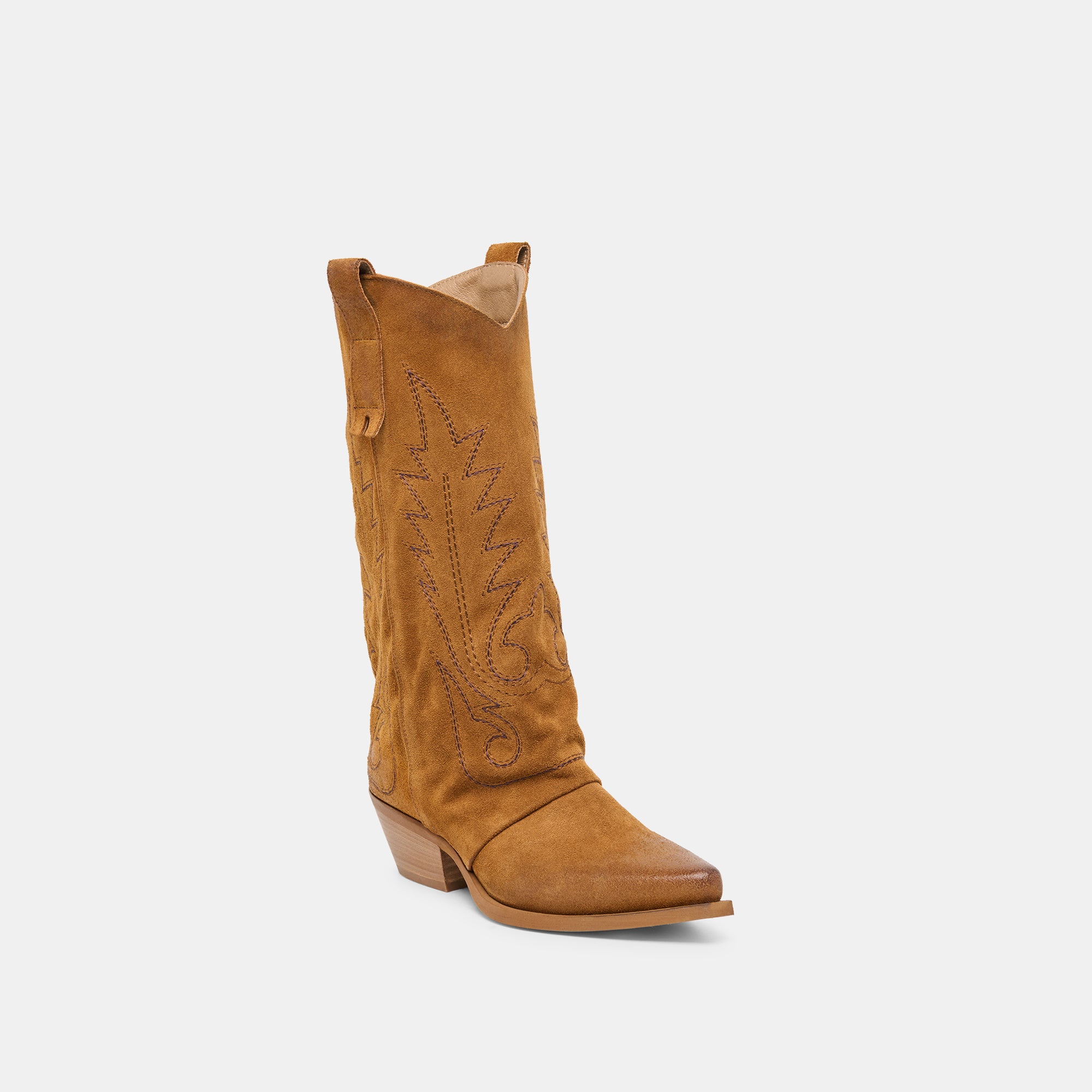 SAMMY BOOTS CHESTNUT SUEDE - Image 2