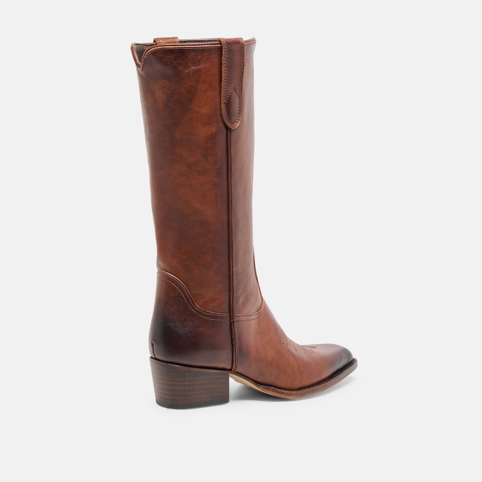 VIGLA BOOTS CHESTNUT LEATHER - Image 3