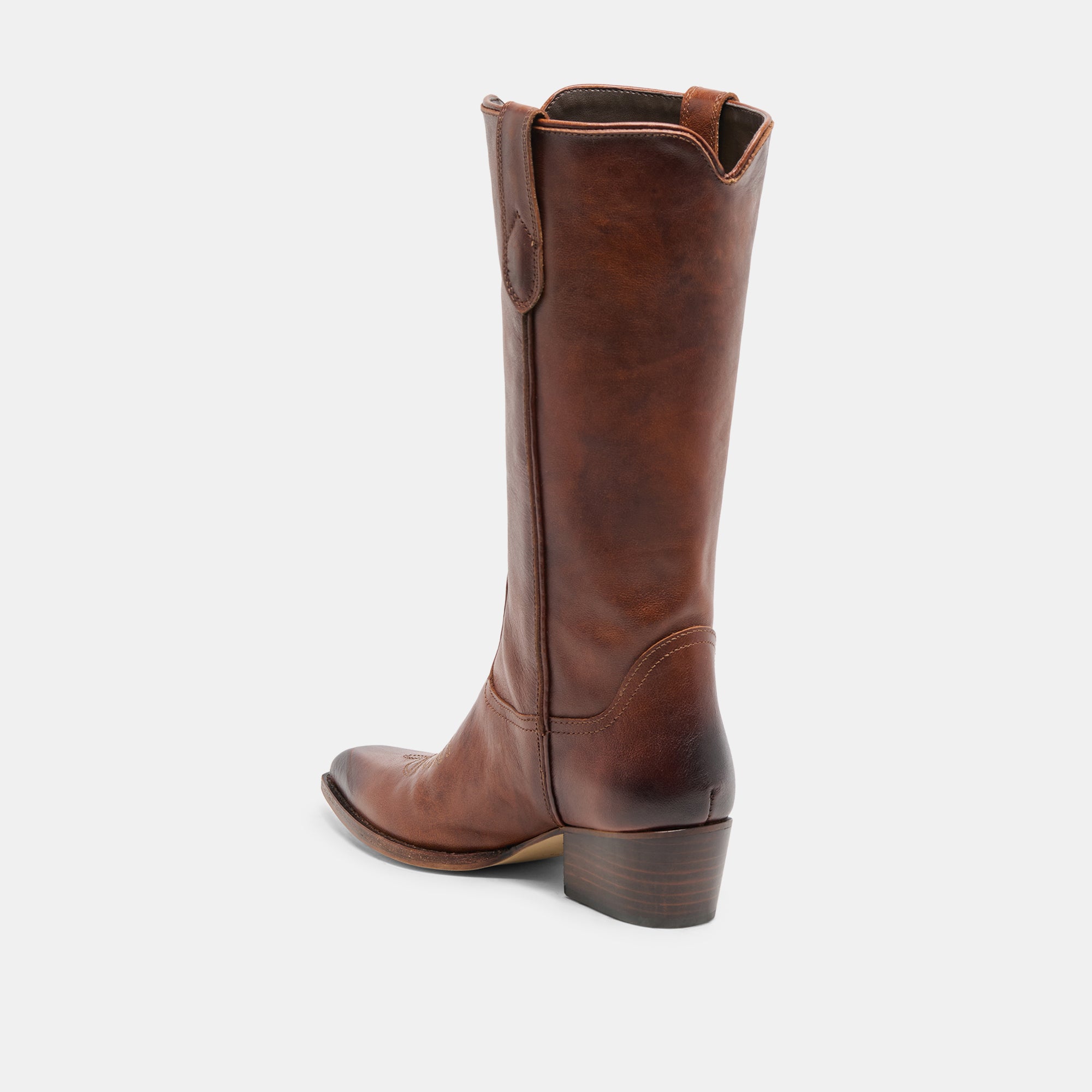 VIGLA BOOTS CHESTNUT LEATHER - Image 5