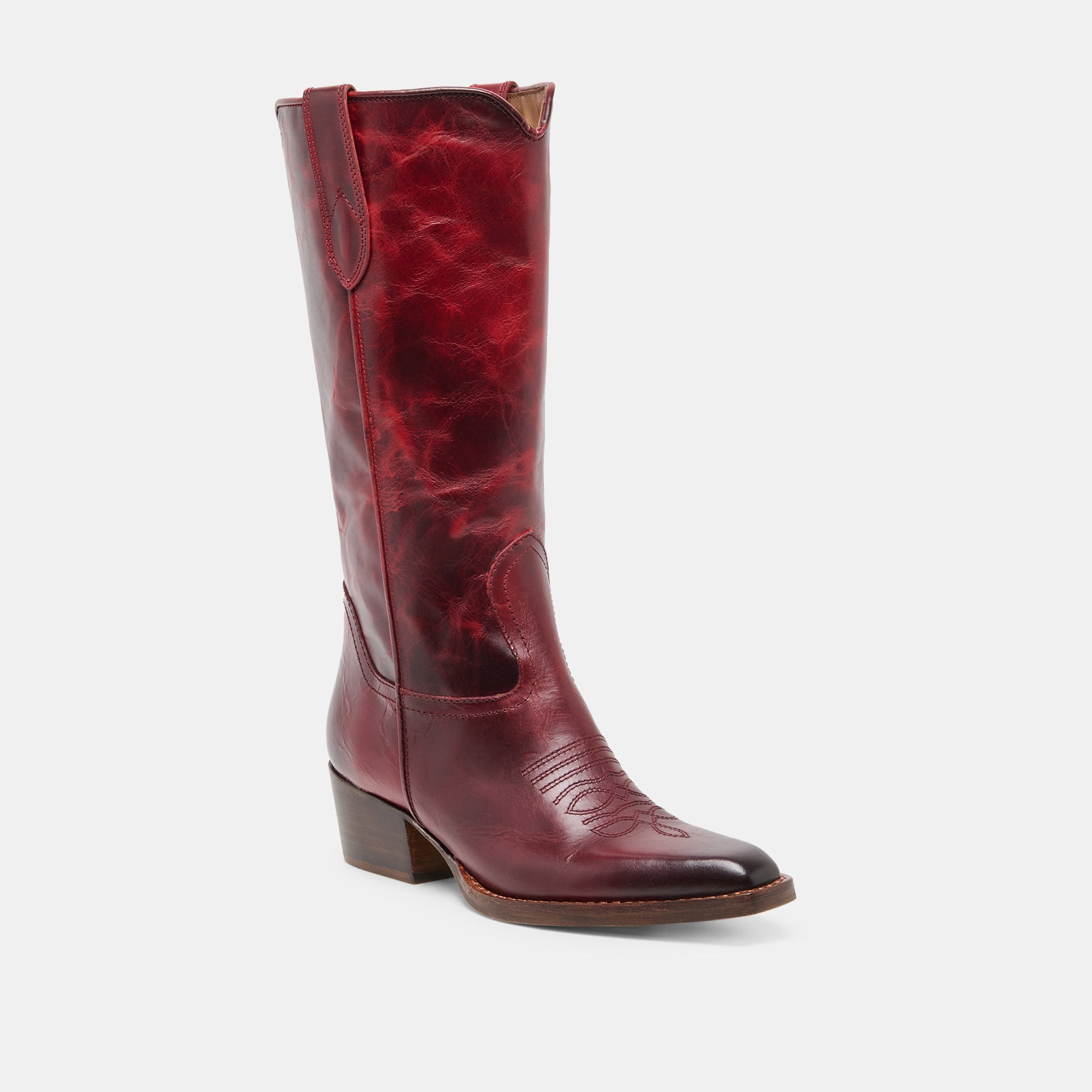 VIGLA BOOTS GARNET LEATHER - Image 2