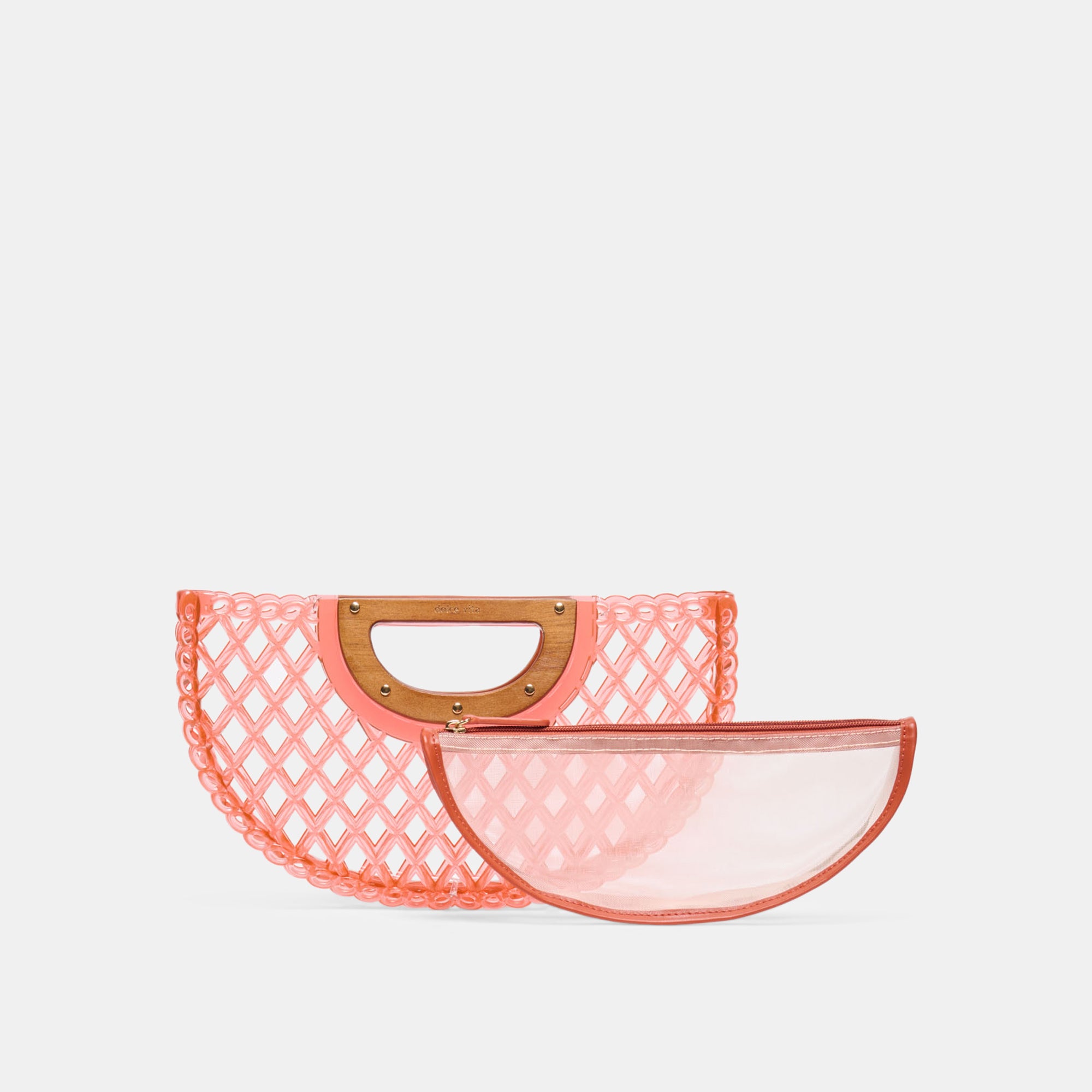 SOLANDRA CLUTCH CORAL JELLY - Image 3