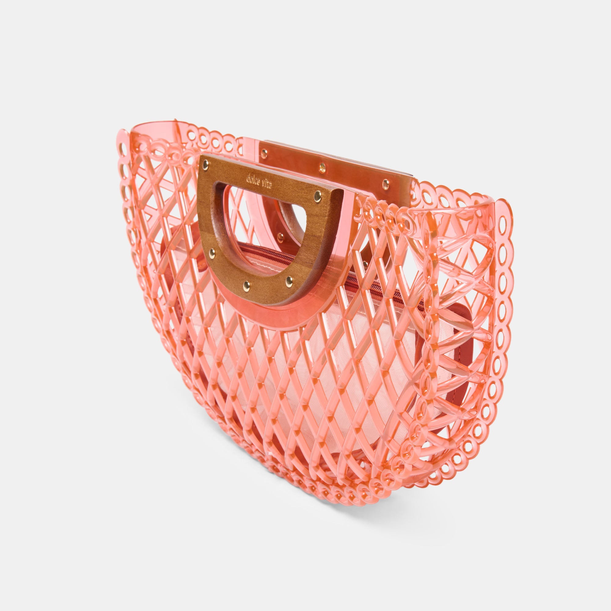 SOLANDRA CLUTCH CORAL JELLY - Image 5