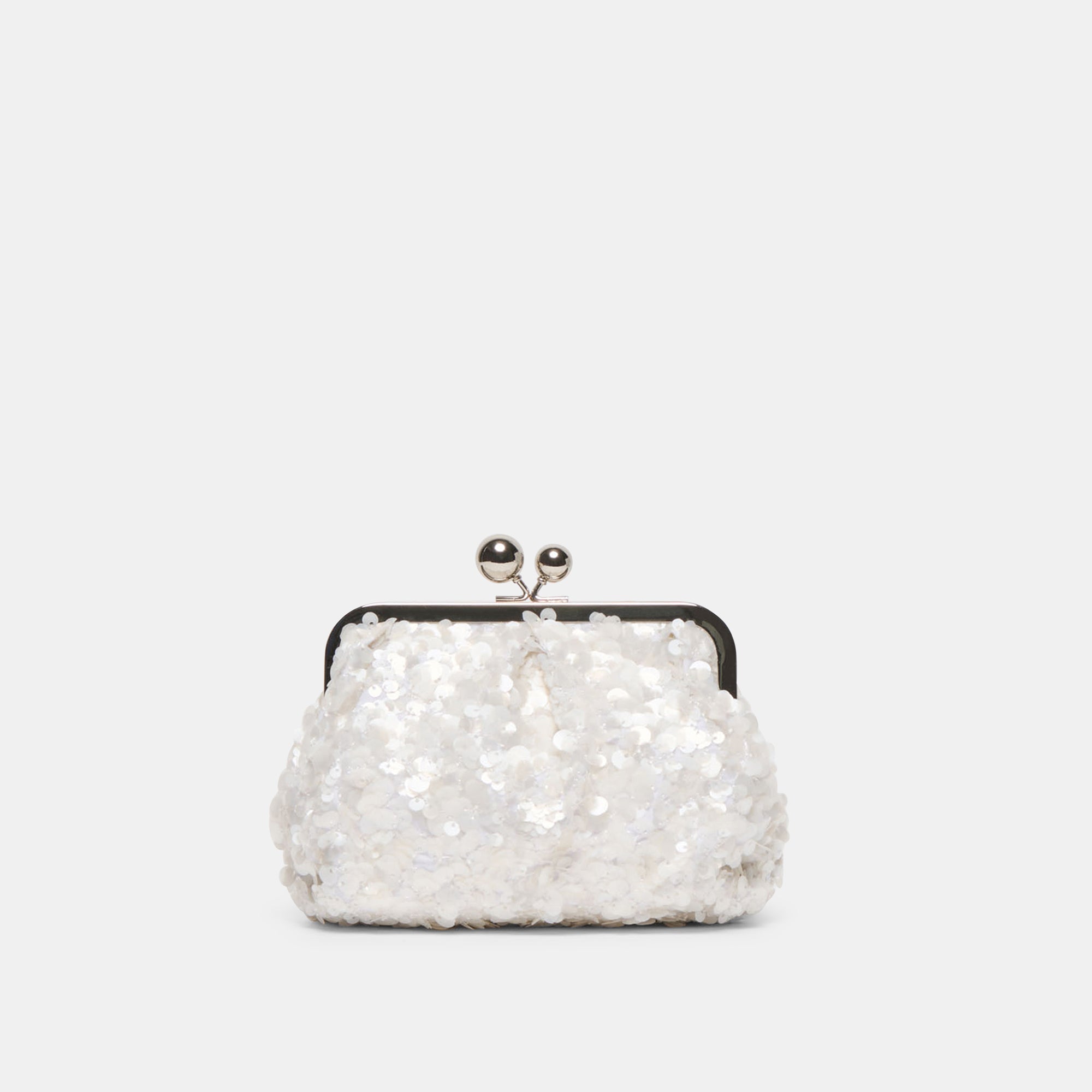 KENDALL CLUTCH WHITE SEQUIN - Image 5