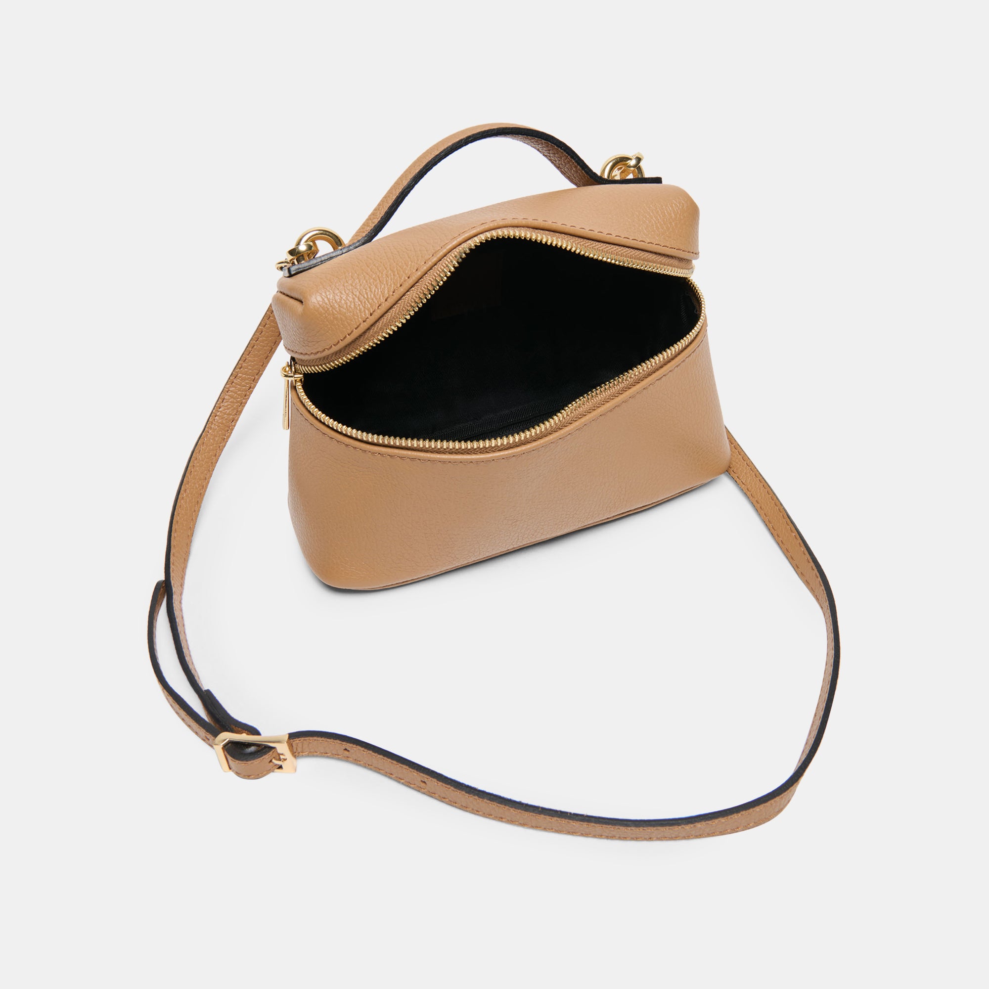 LEONY CROSSBODY TAN LEATHER - Image 10