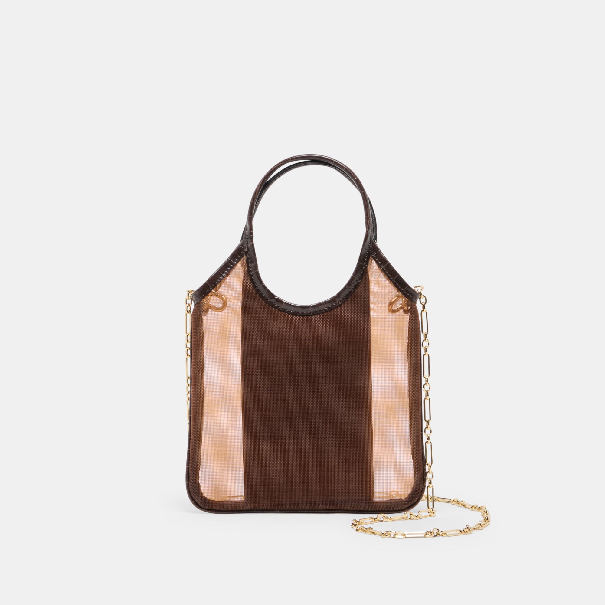 SYLVENE CROSSBODY CHOCOLATE MESH - Image 5