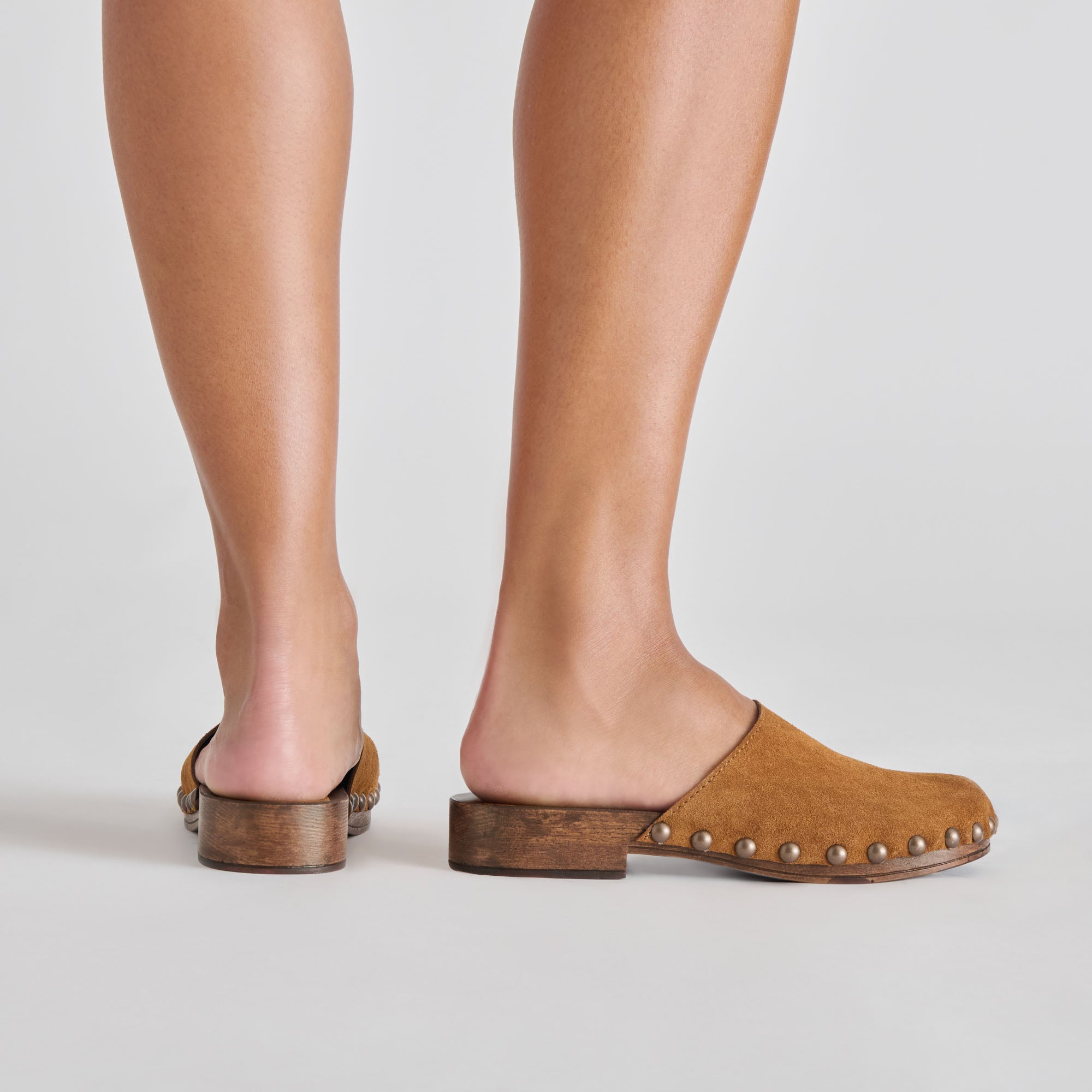 ALANIS FLATS CHESTNUT SUEDE - Image 4