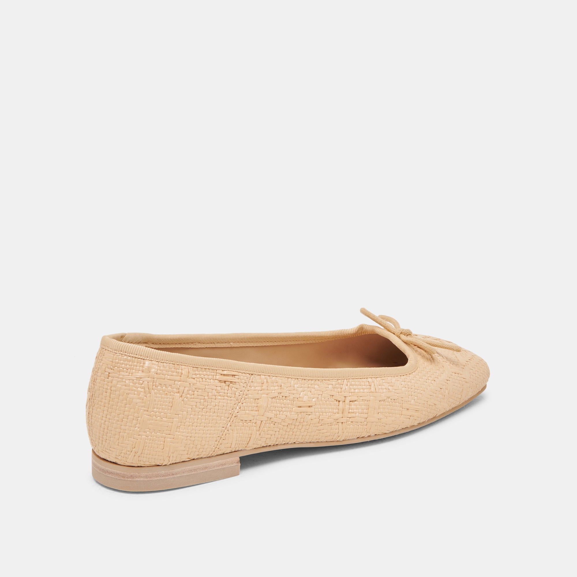 ANISA BALLET FLATS LT NATURAL WOVEN RAFFIA - Image 5