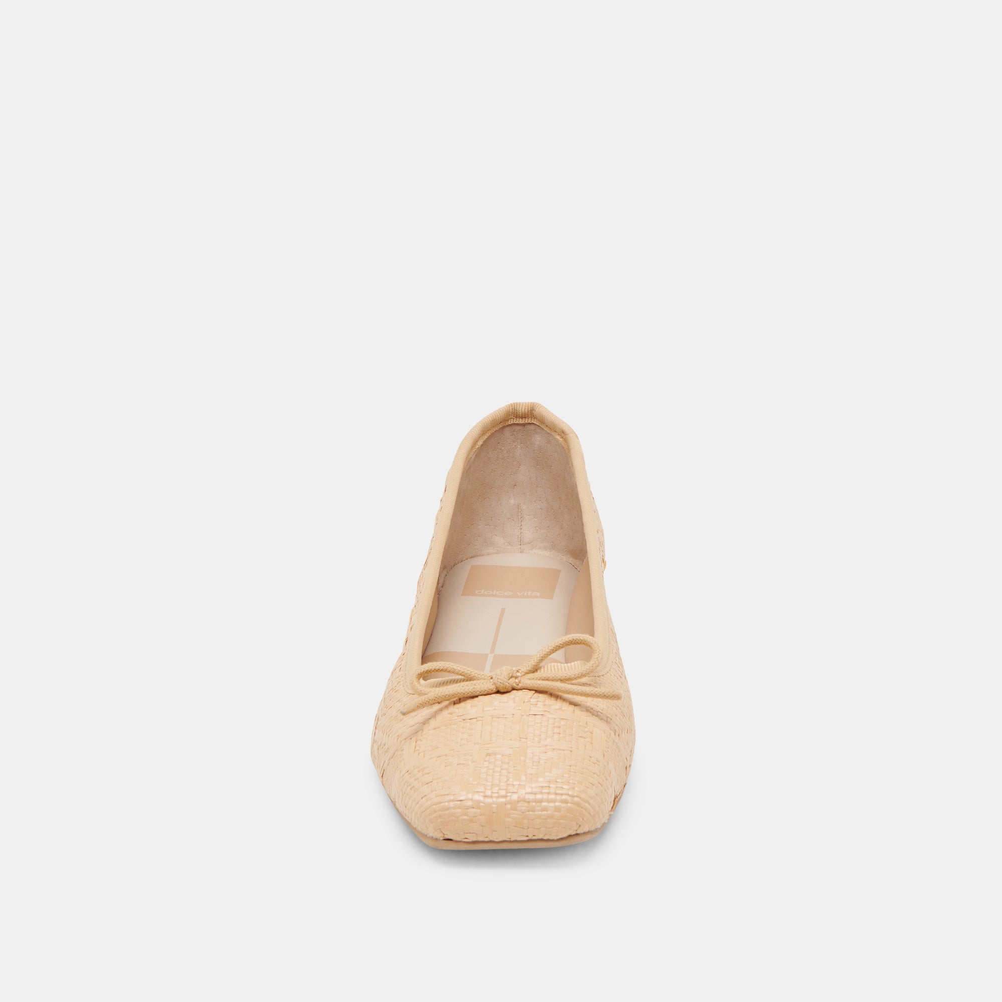 ANISA BALLET FLATS LT NATURAL WOVEN RAFFIA - Image 8