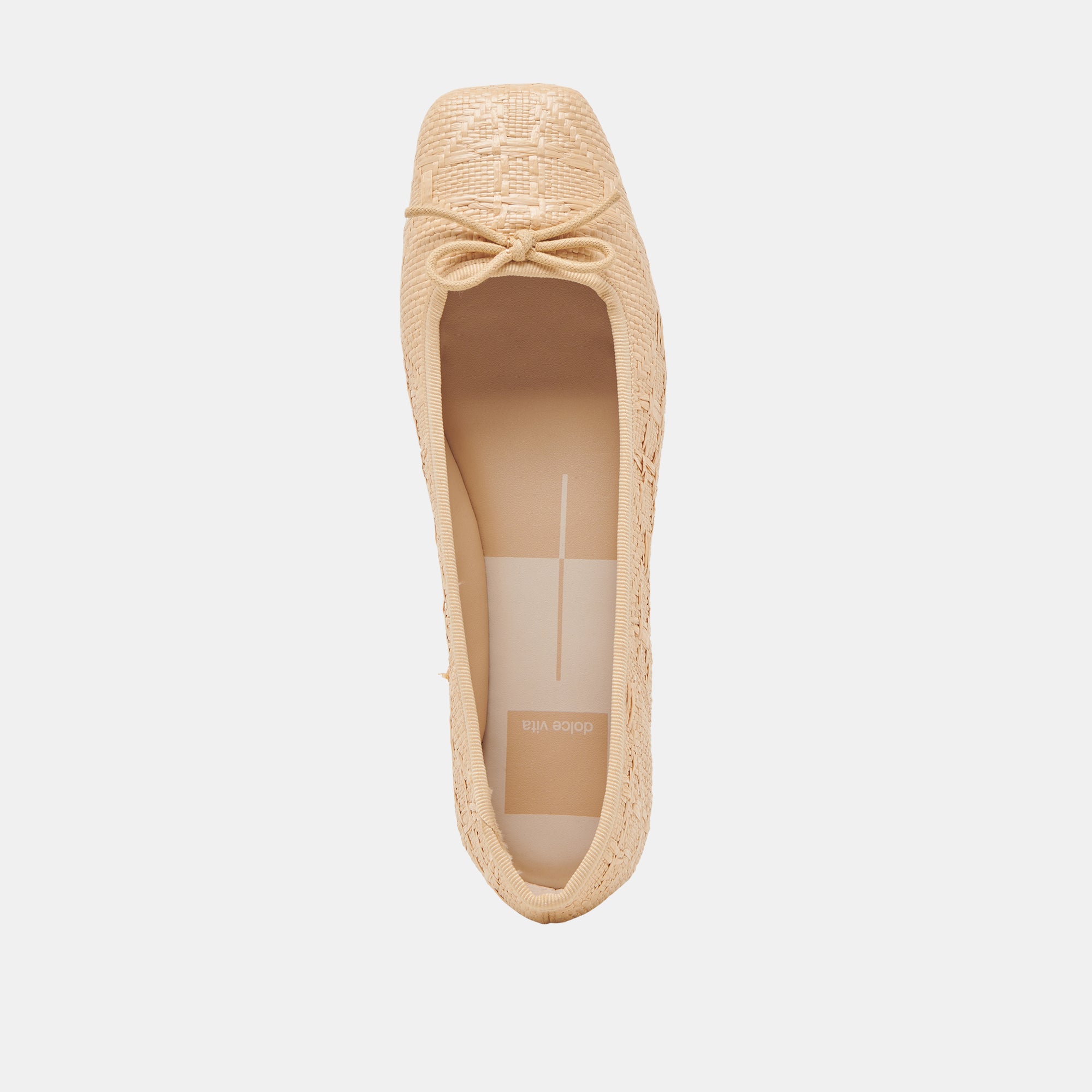 ANISA BALLET FLATS LT NATURAL WOVEN RAFFIA - Image 10