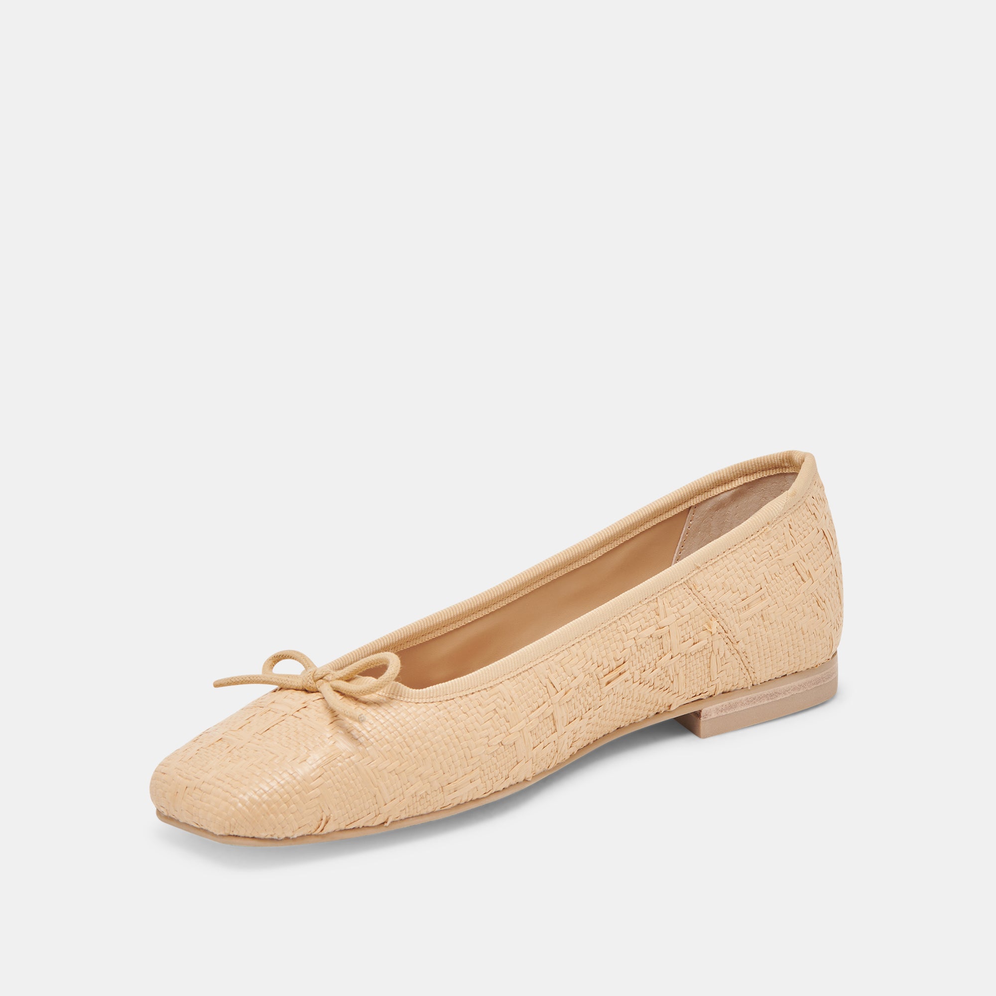 ANISA BALLET FLATS LT NATURAL WOVEN RAFFIA - Image 6