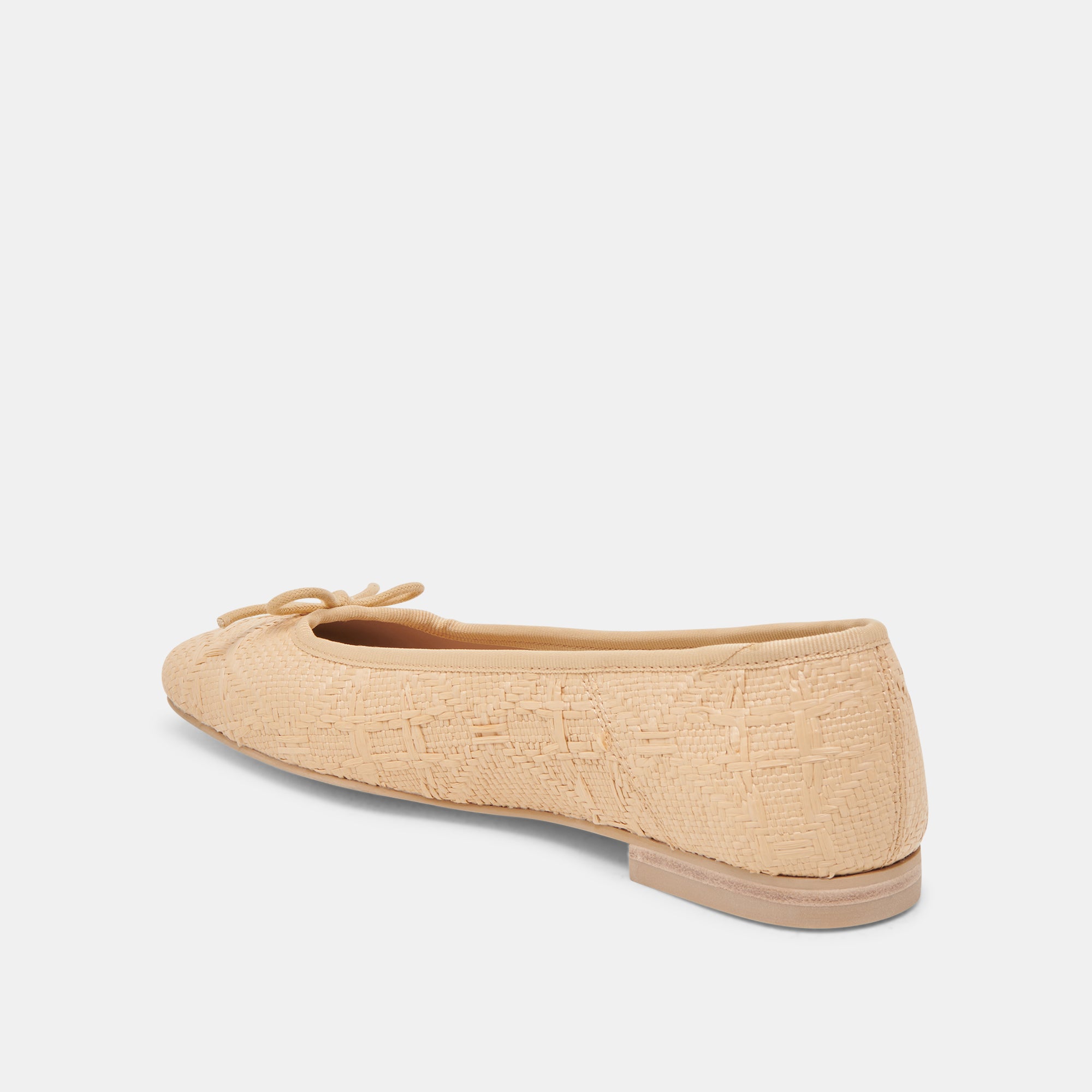 ANISA BALLET FLATS LT NATURAL WOVEN RAFFIA - Image 7
