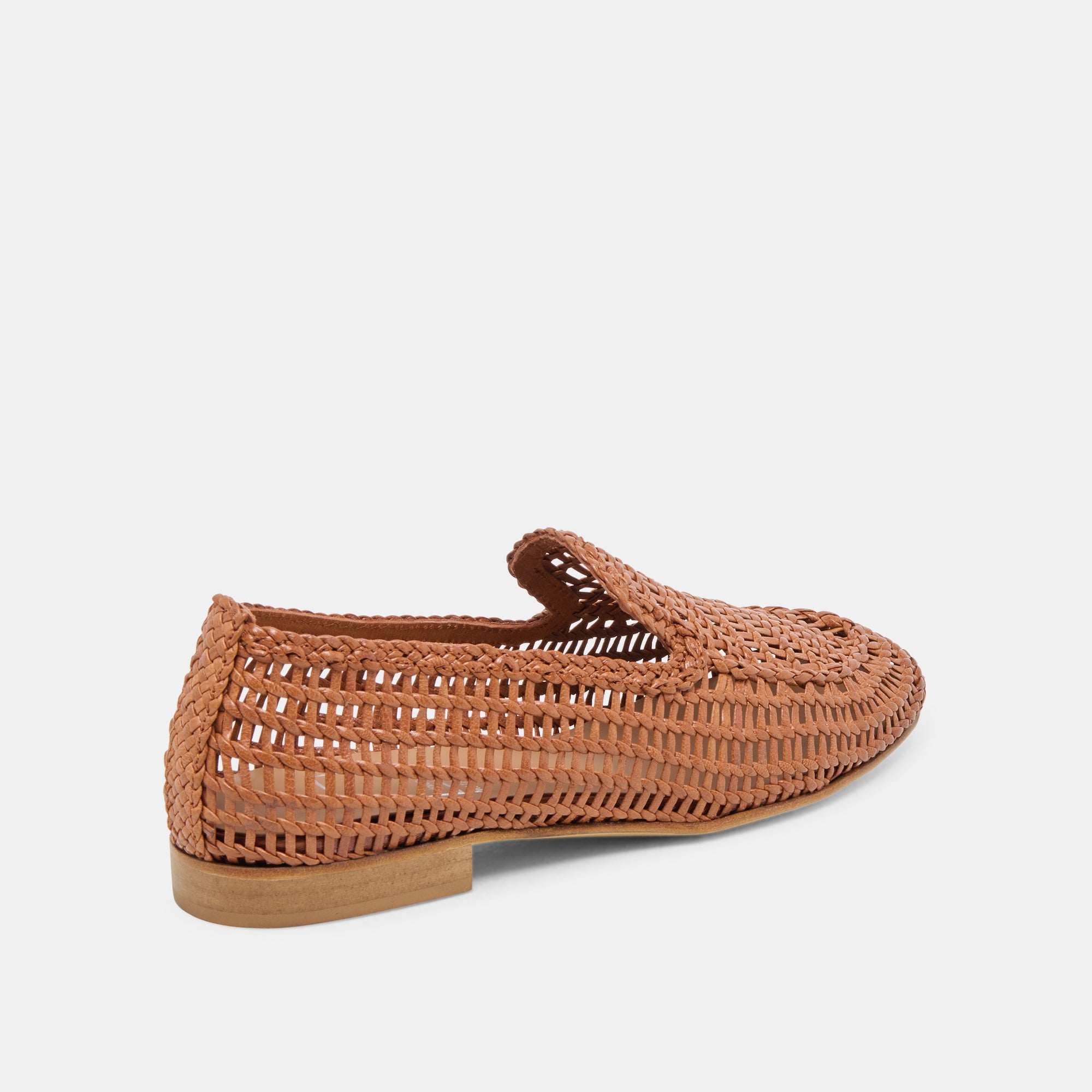 ARMOND FLATS COGNAC WOVEN LEATHER - Image 5