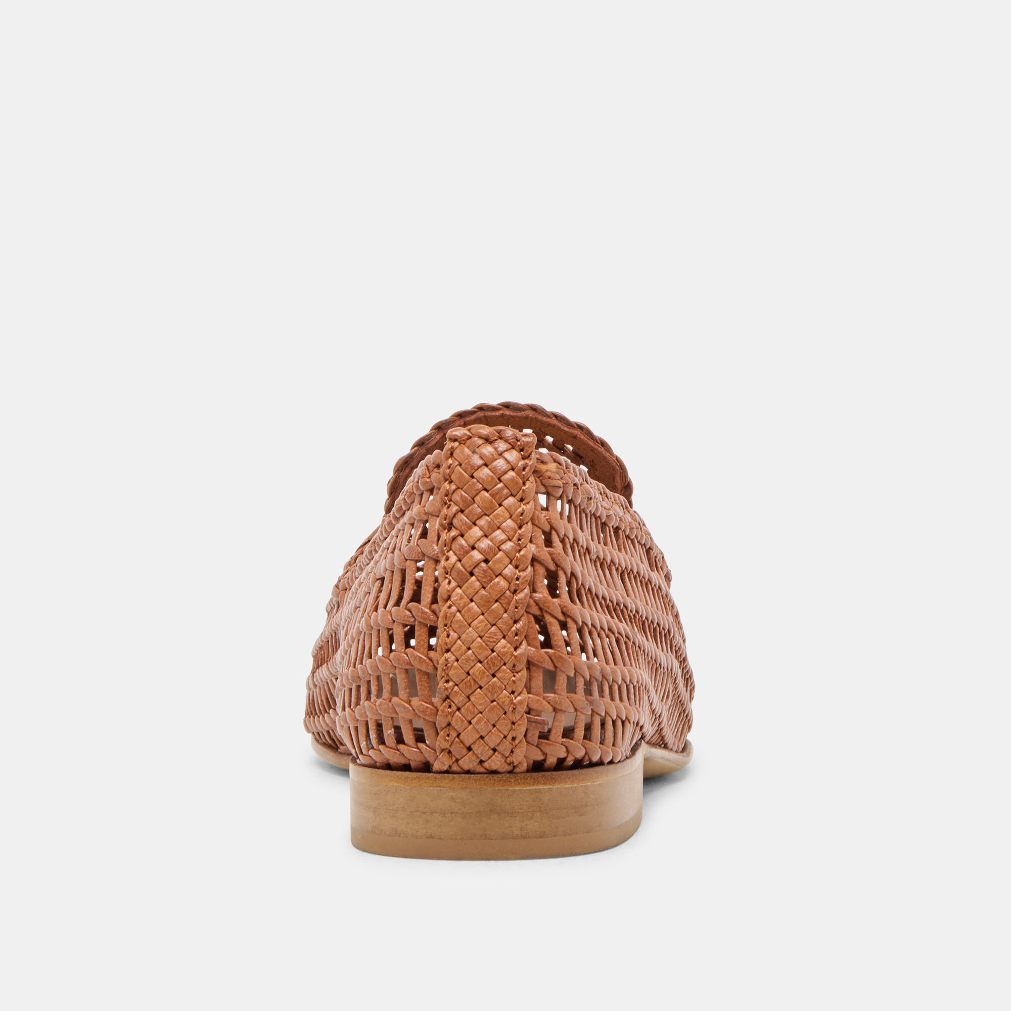 ARMOND FLATS COGNAC WOVEN LEATHER - Image 10