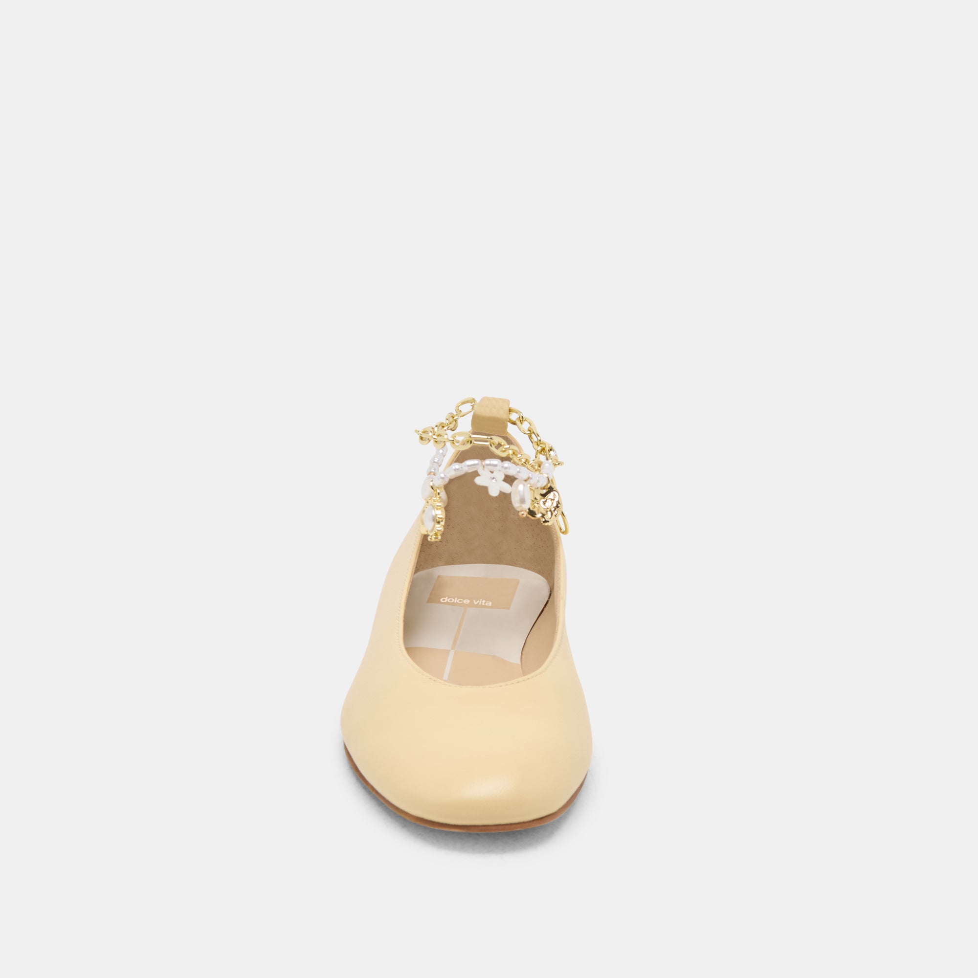 BAIDEN BALLET FLATS WARM NATURAL LEATHER - Image 8