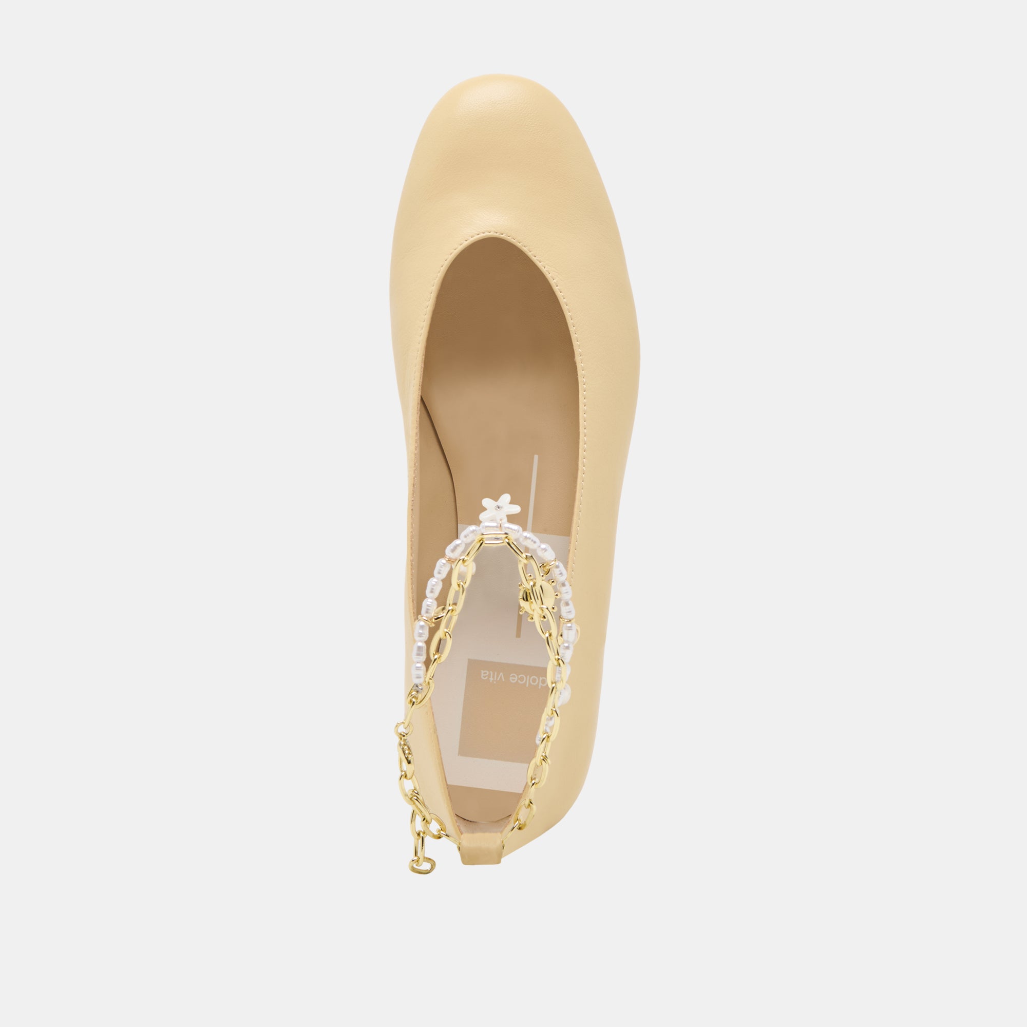 BAIDEN BALLET FLATS WARM NATURAL LEATHER - Image 10